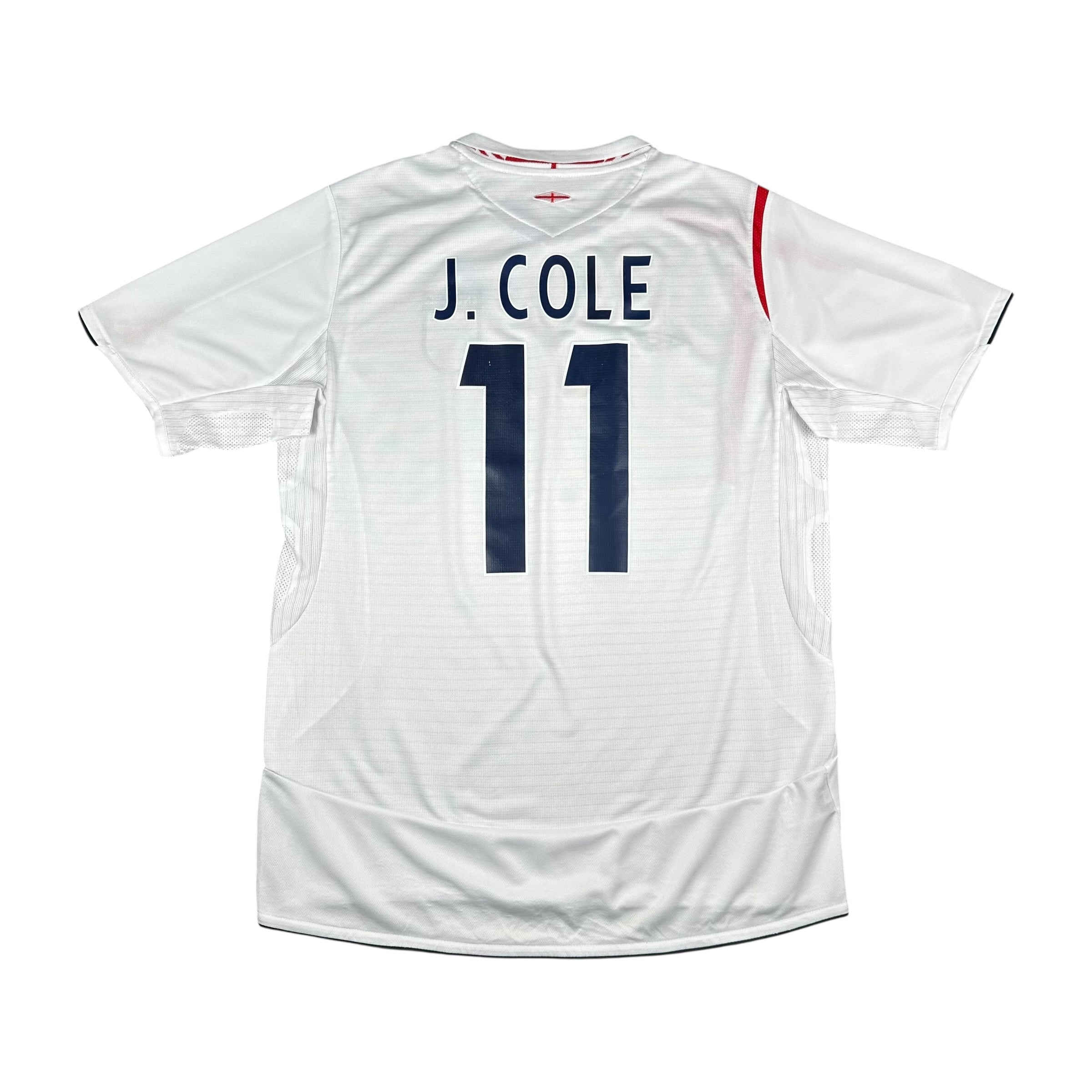 England 2006 Home Shirt (L) J.Cole #11