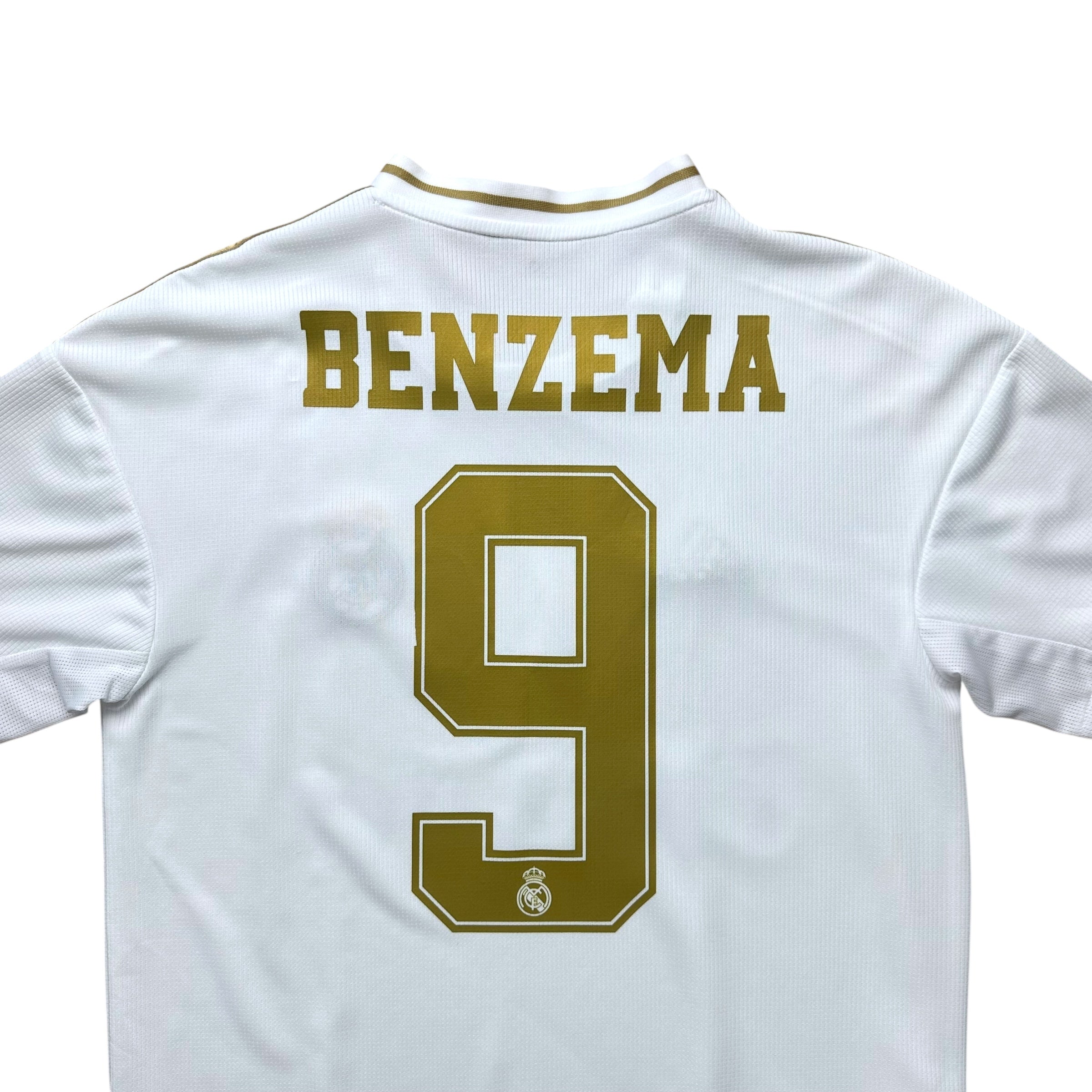 Real Madrid 2019-20 Home Shirt (S) Benzema #9