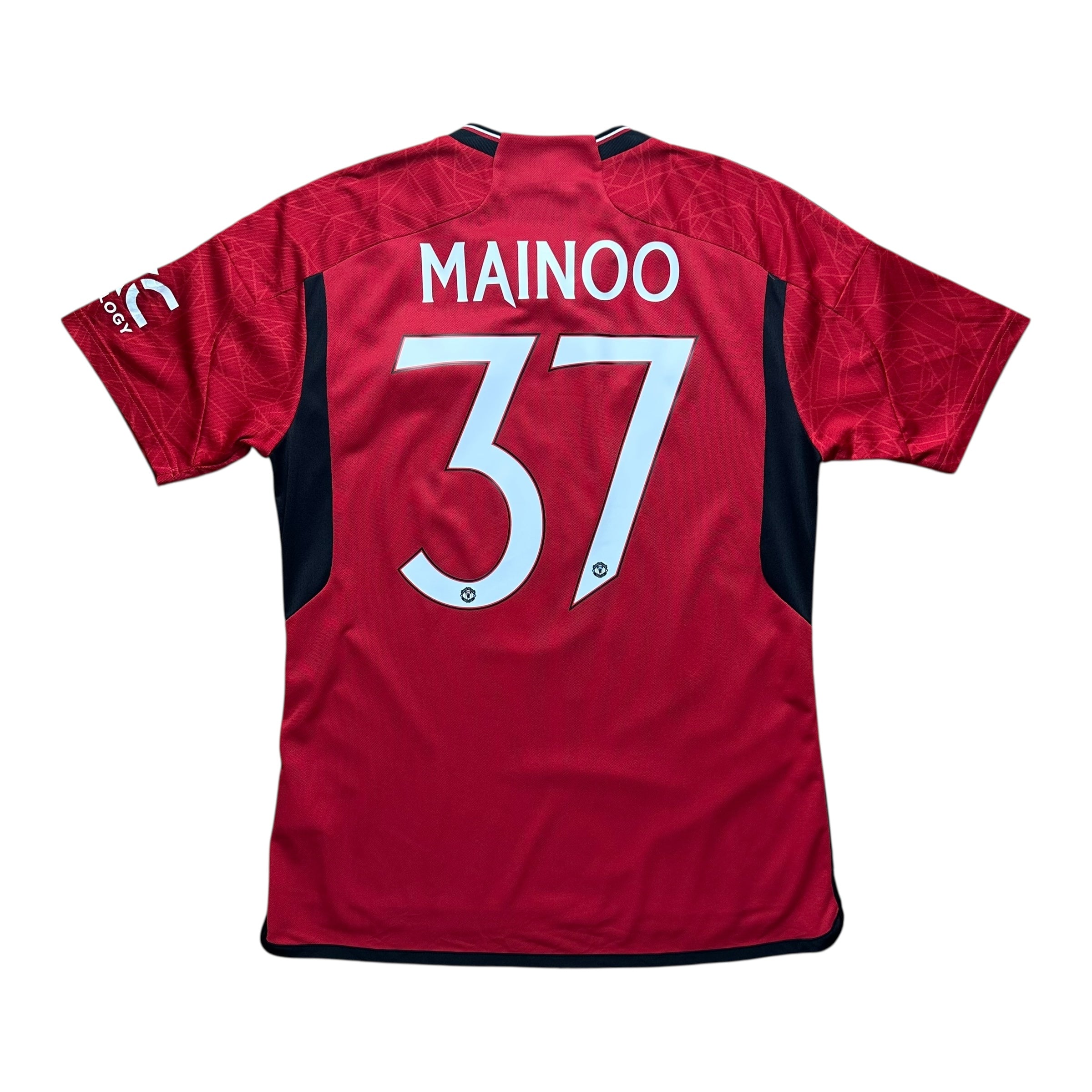 Manchester United 2023-24 Home Shirt (M) Mainoo #37