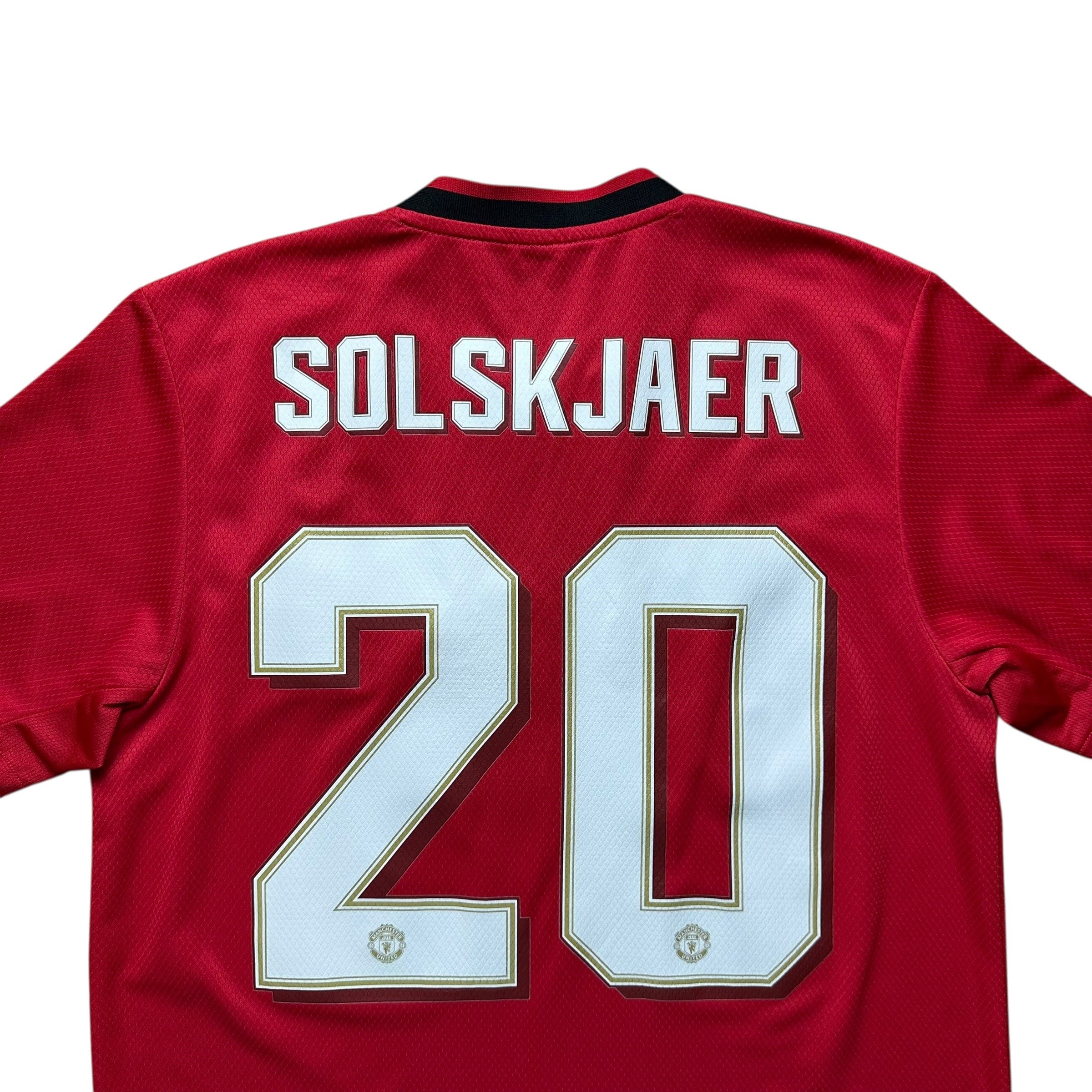 Manchester United 2019-20 Legends Match V FC Bayern Munchen Home Shirt (M) Solskjaer #20