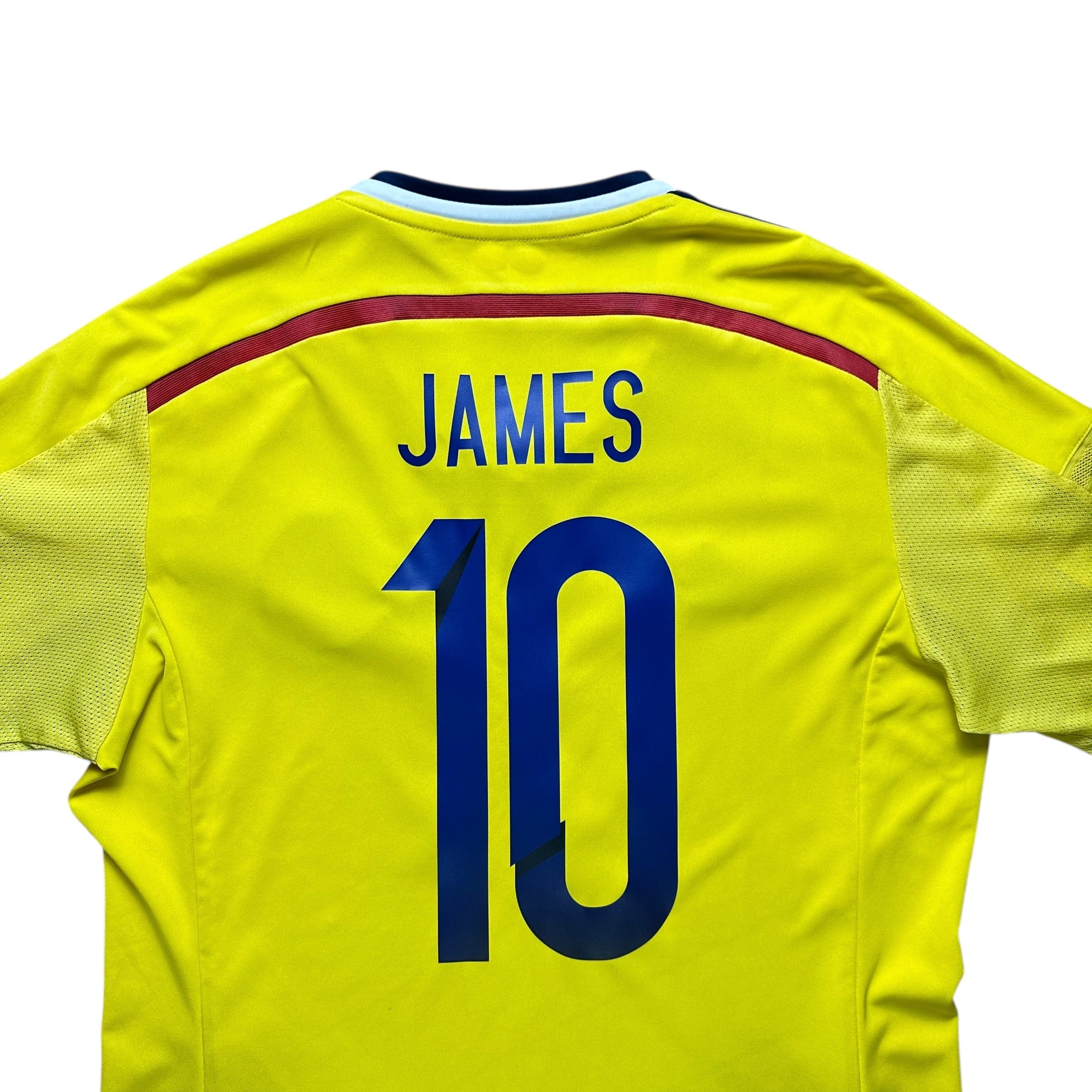 Colombia 2014 Home Shirt (M) James #10