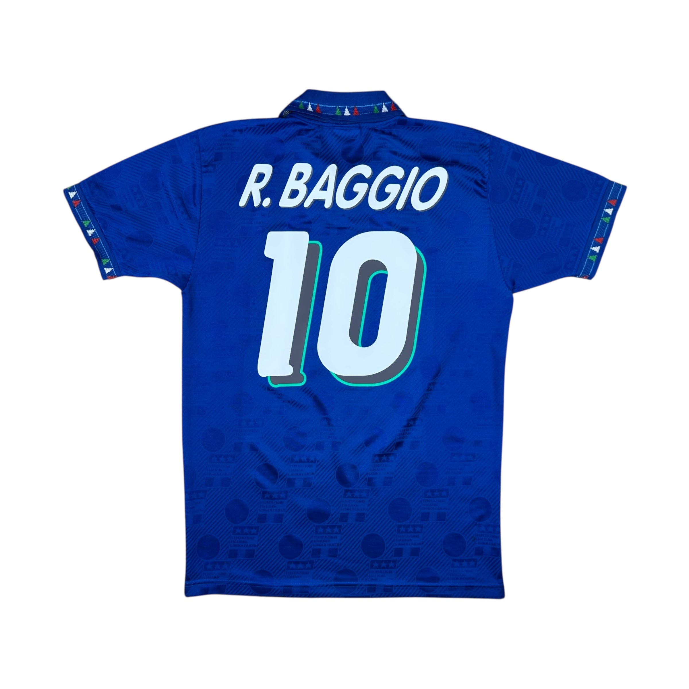 Italy 1994 Home Shirt (M) Baggio #10