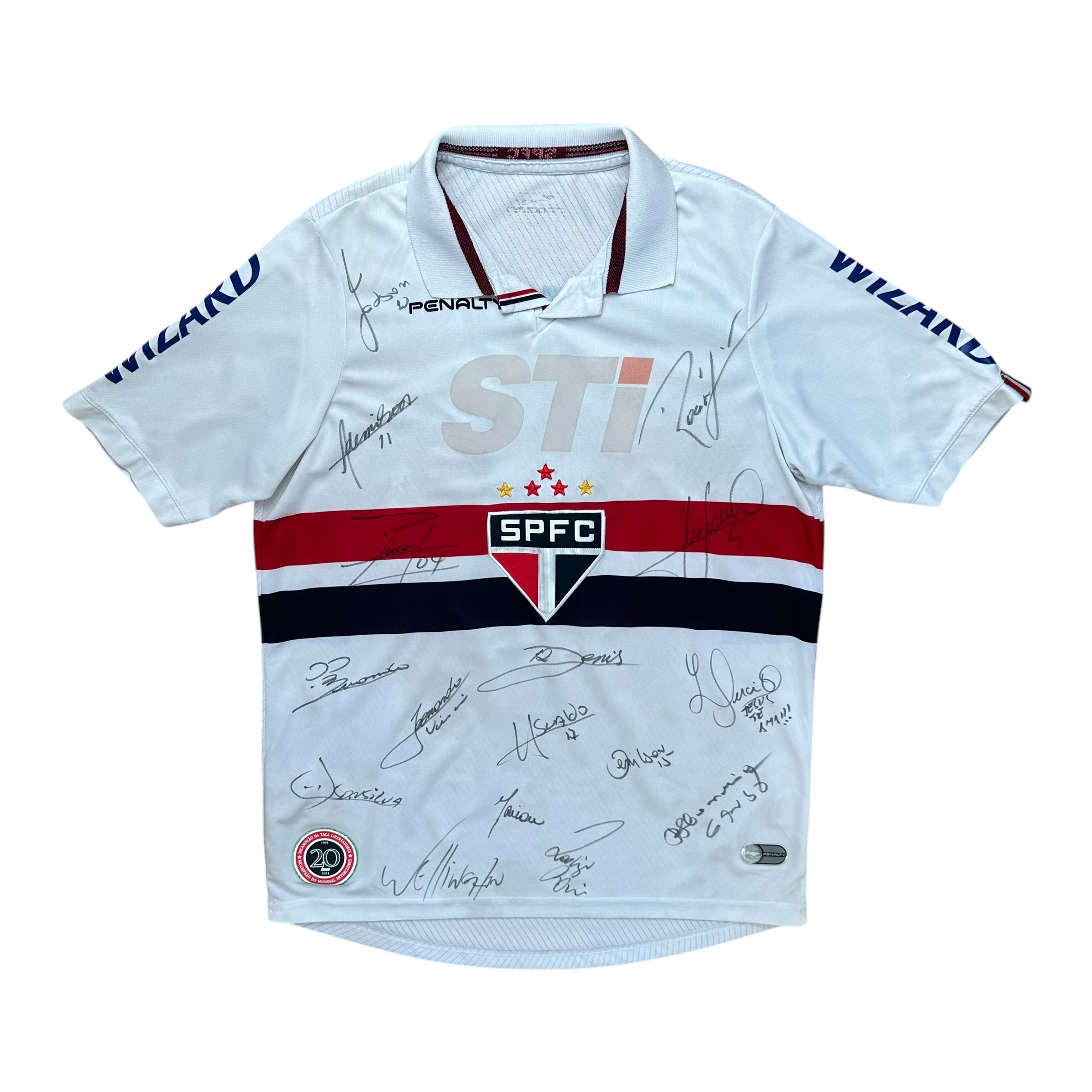 Sao Paulo 2013 Home Shirt (M) *Signed by squad