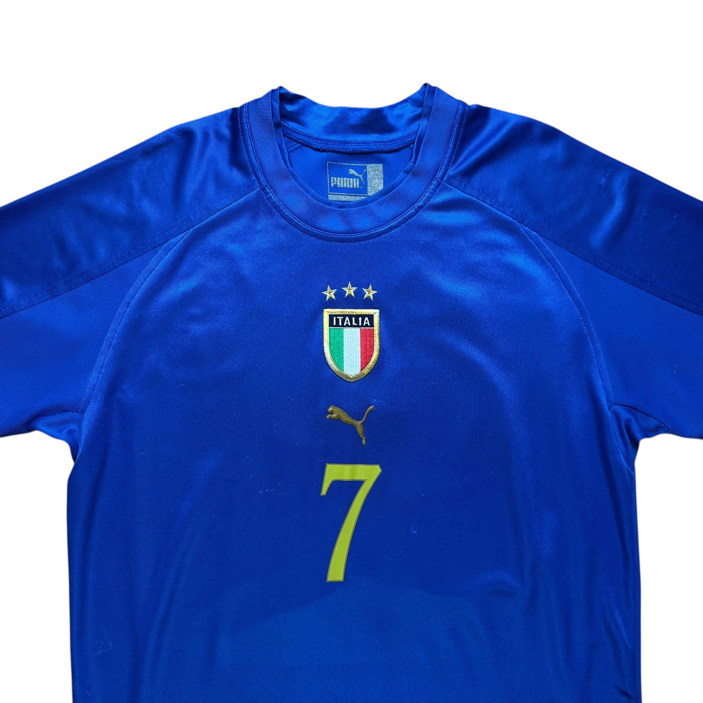 Italy 2004 Home Shirt (M) Del Piero #7