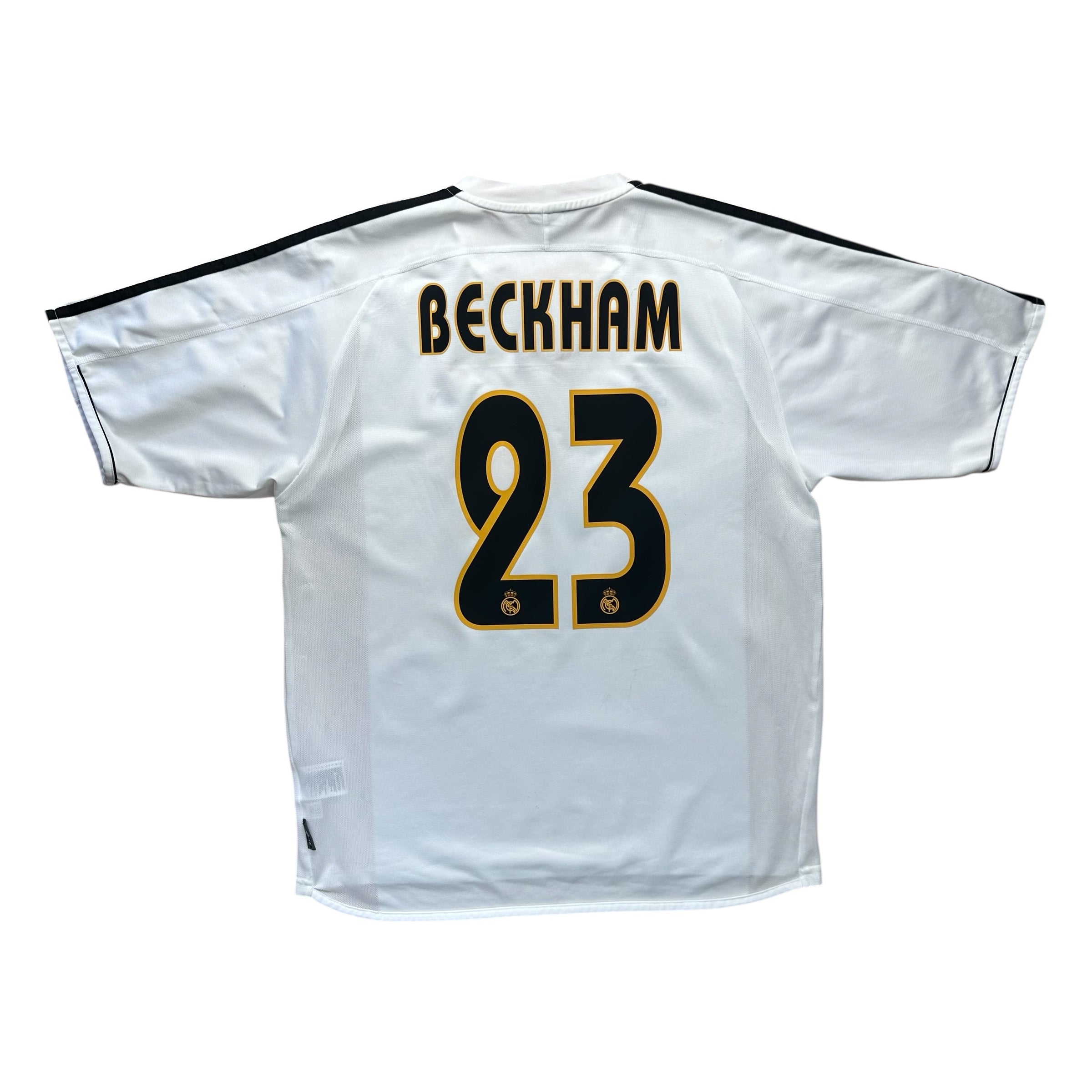 Real Madrid 2003-04 Home Shirt (L) Beckham #23