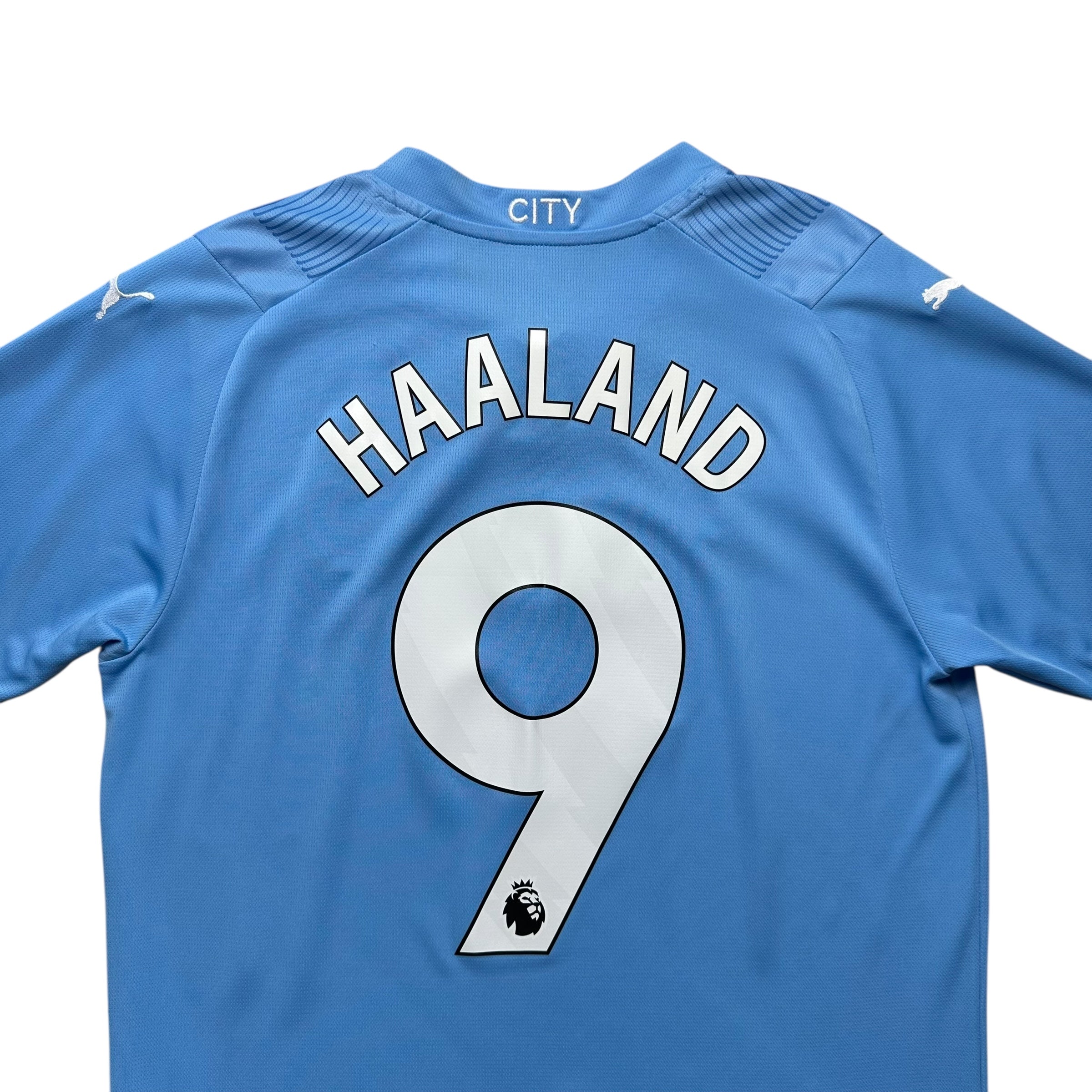 Manchester City 2023-24 Home Shirt (M) Haaland #9