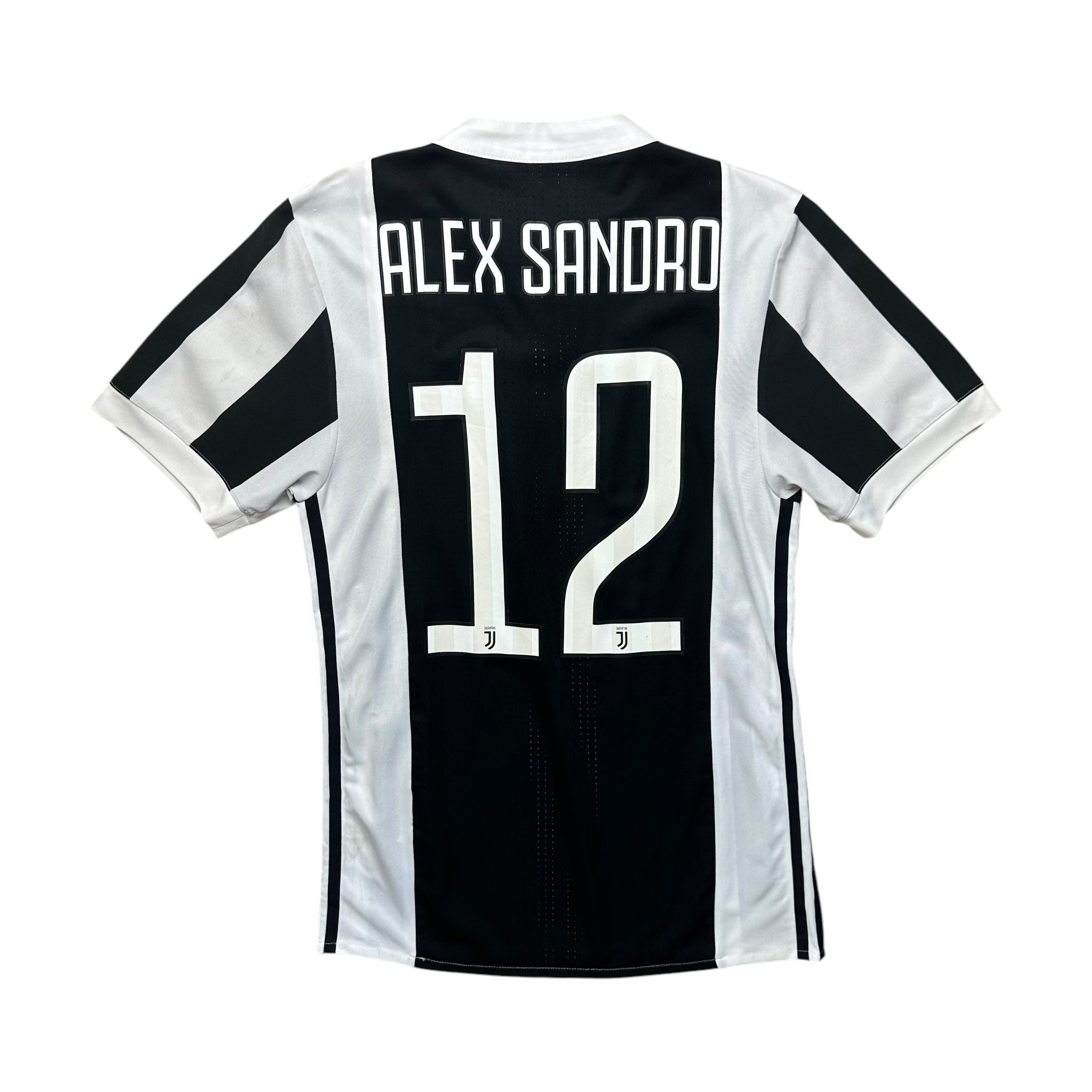 Juventus 2017-18 Authentic Home Shirt (S) Alex Sandro #12