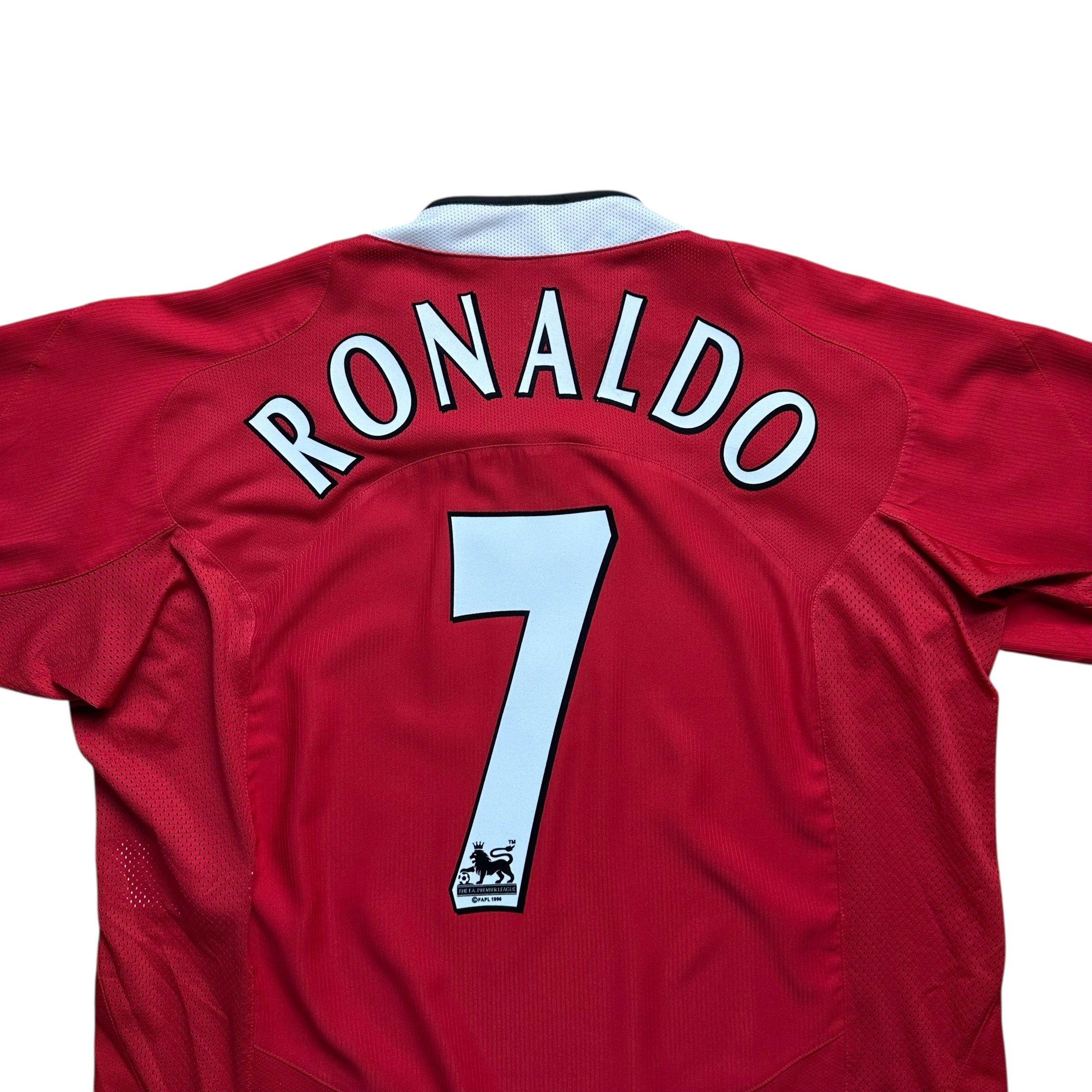 Manchester United 2004-06 Home Shirt (XL) Ronaldo #7