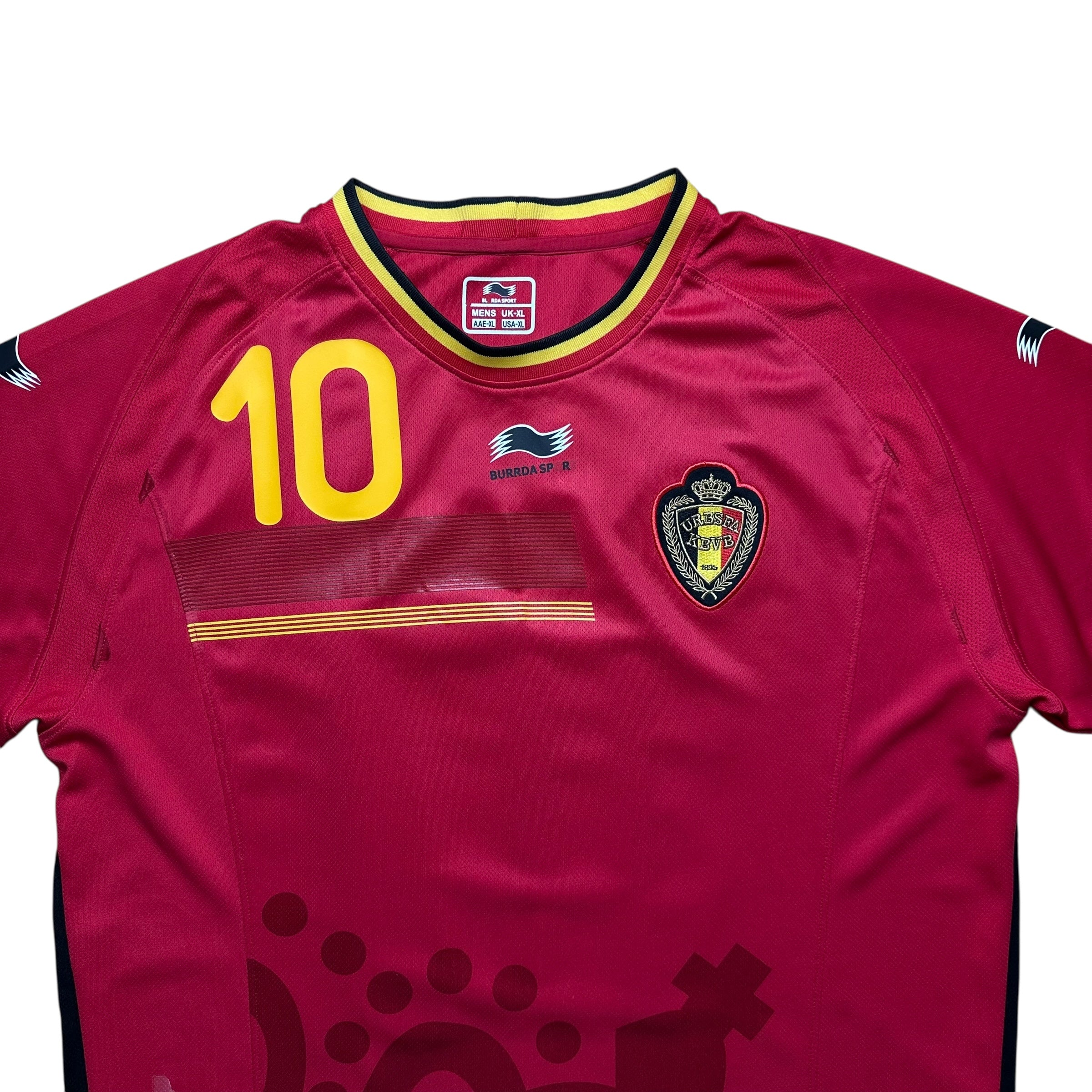 Belgium 2014 Home Shirt (XL) Hazard #10