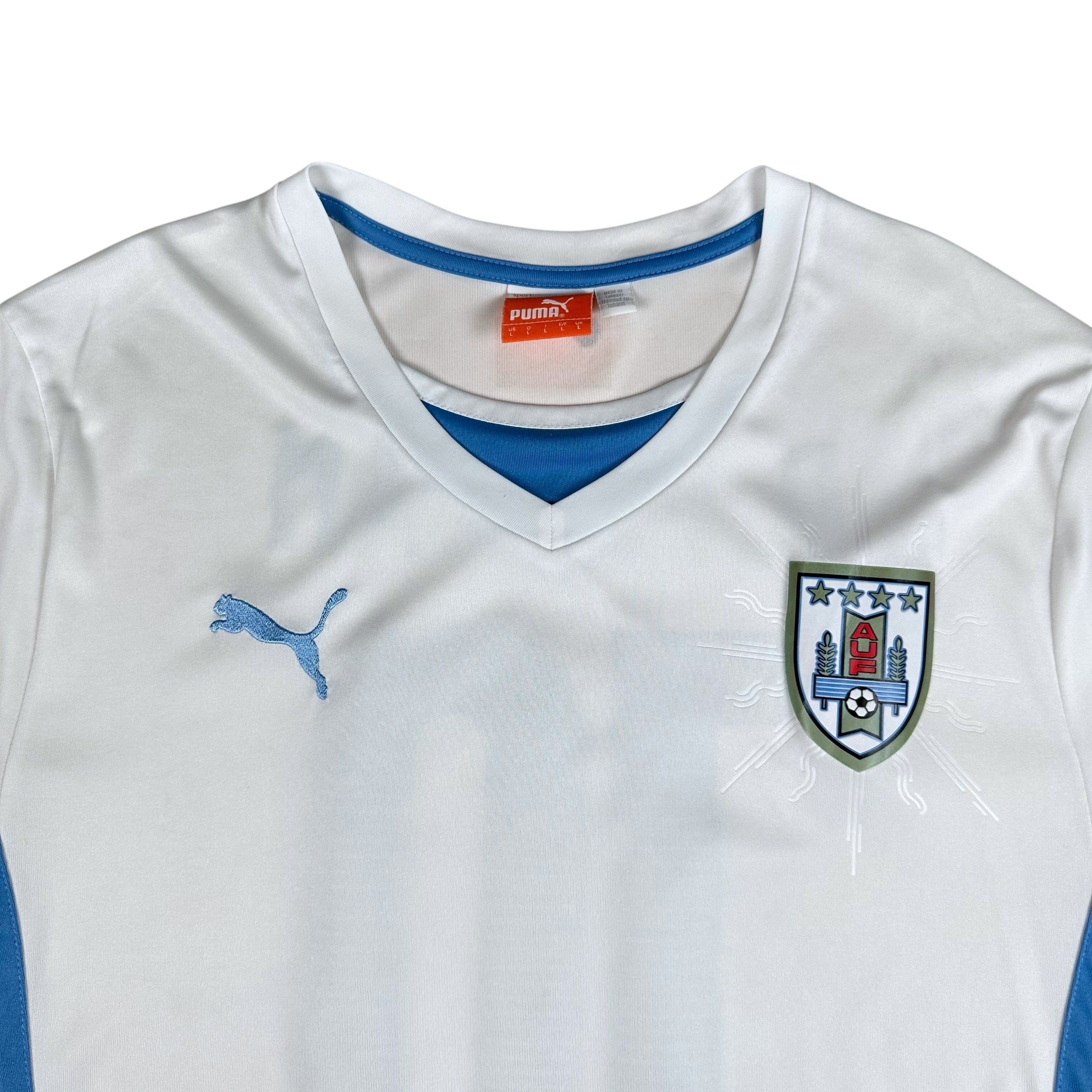 Uruguay 2014 Home Shirt (L) D.Forlan #10