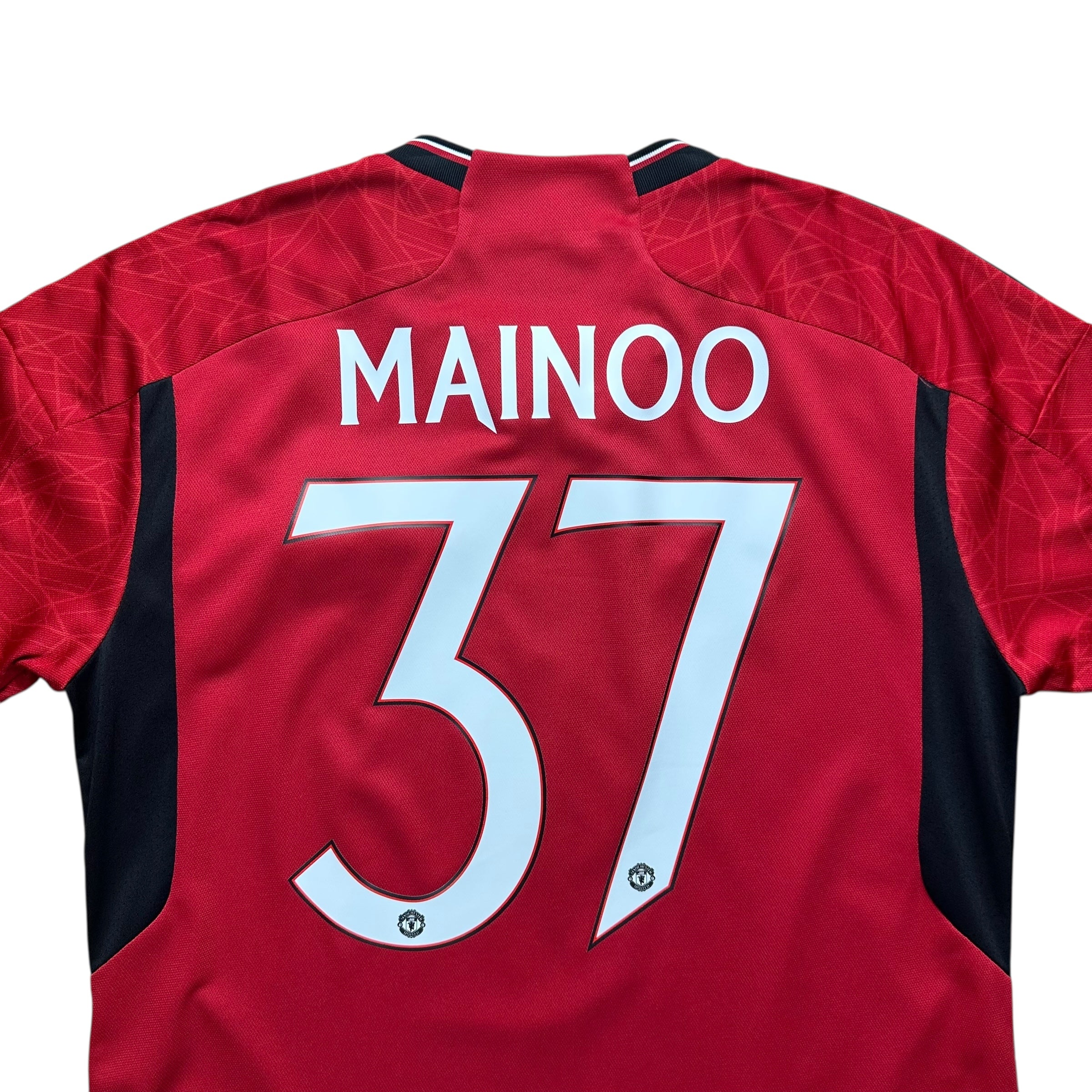 Manchester United 2023-24 Home Shirt (M) Mainoo #37