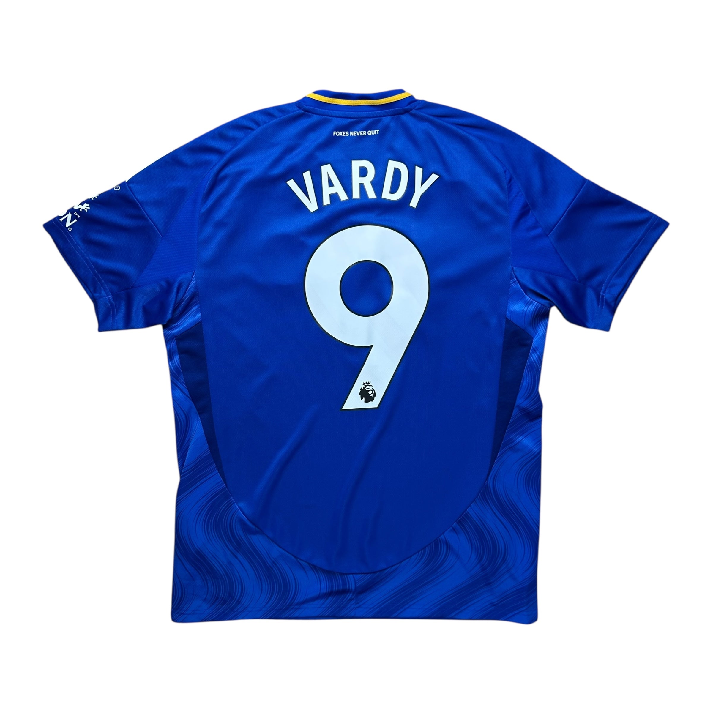 Leicester 2024-25 Home Shirt (M) Vardy #9