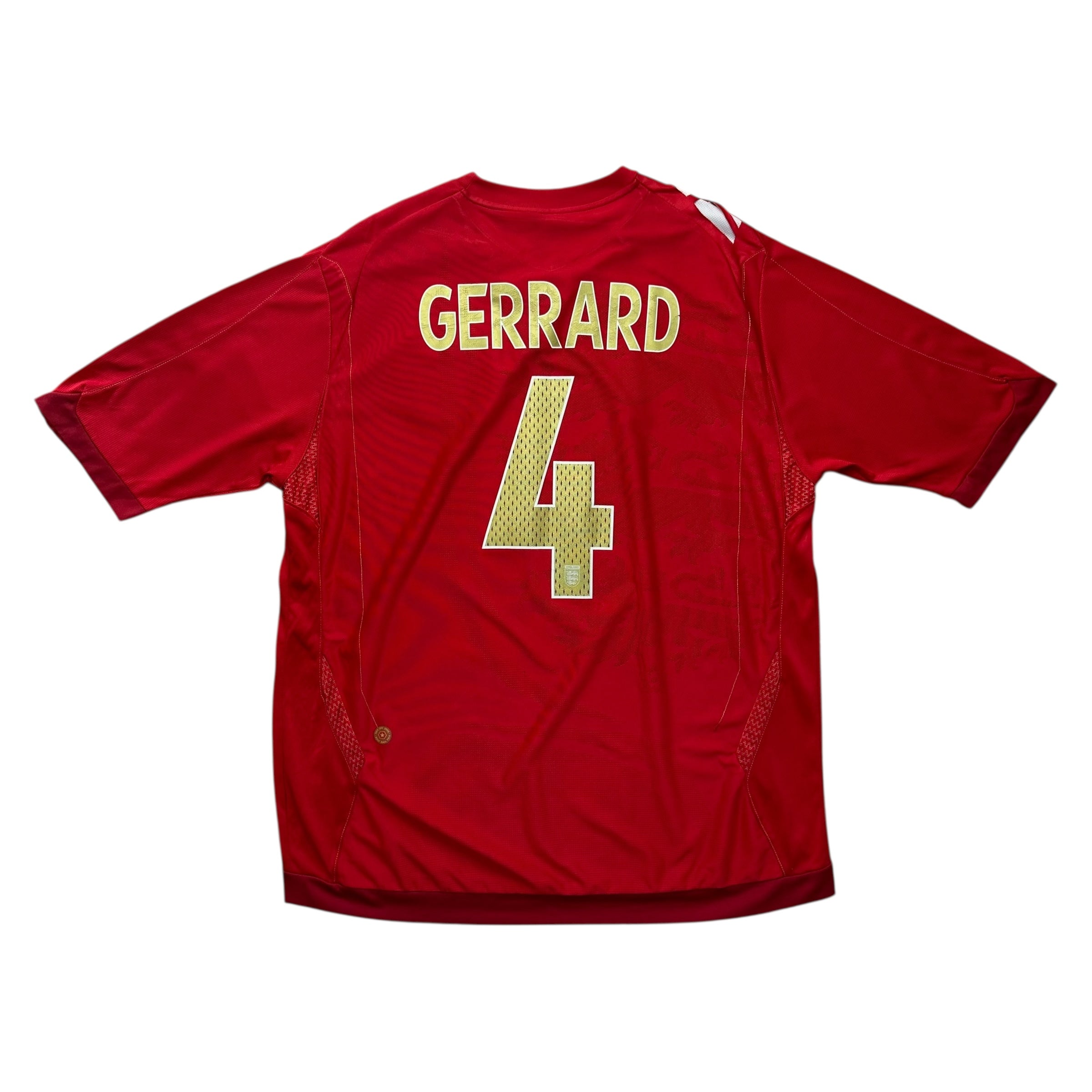 England 2006 Away Shirt (XL) Gerrard #4
