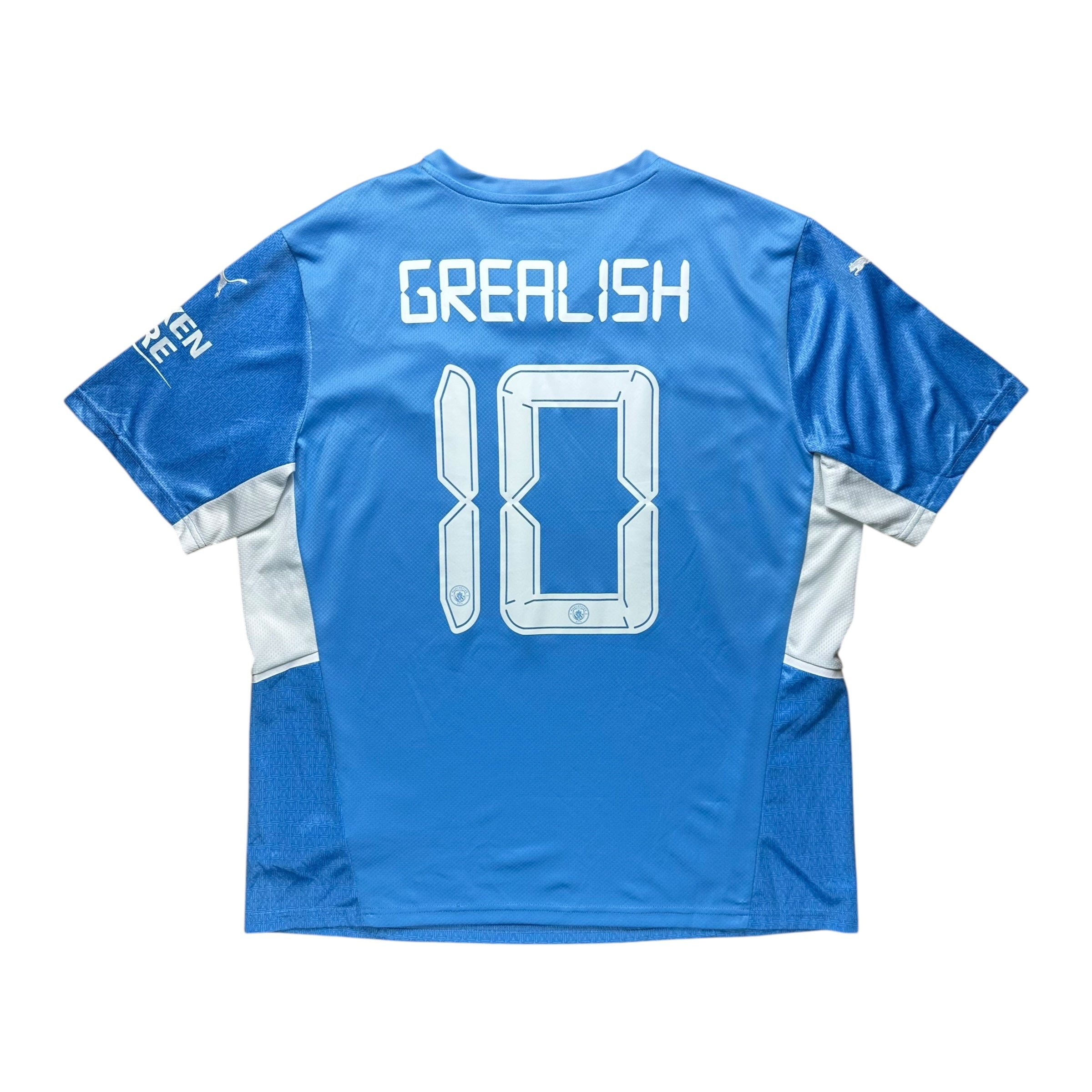 Manchester City 2021-22 Home Shirt (XL) Grealish #10