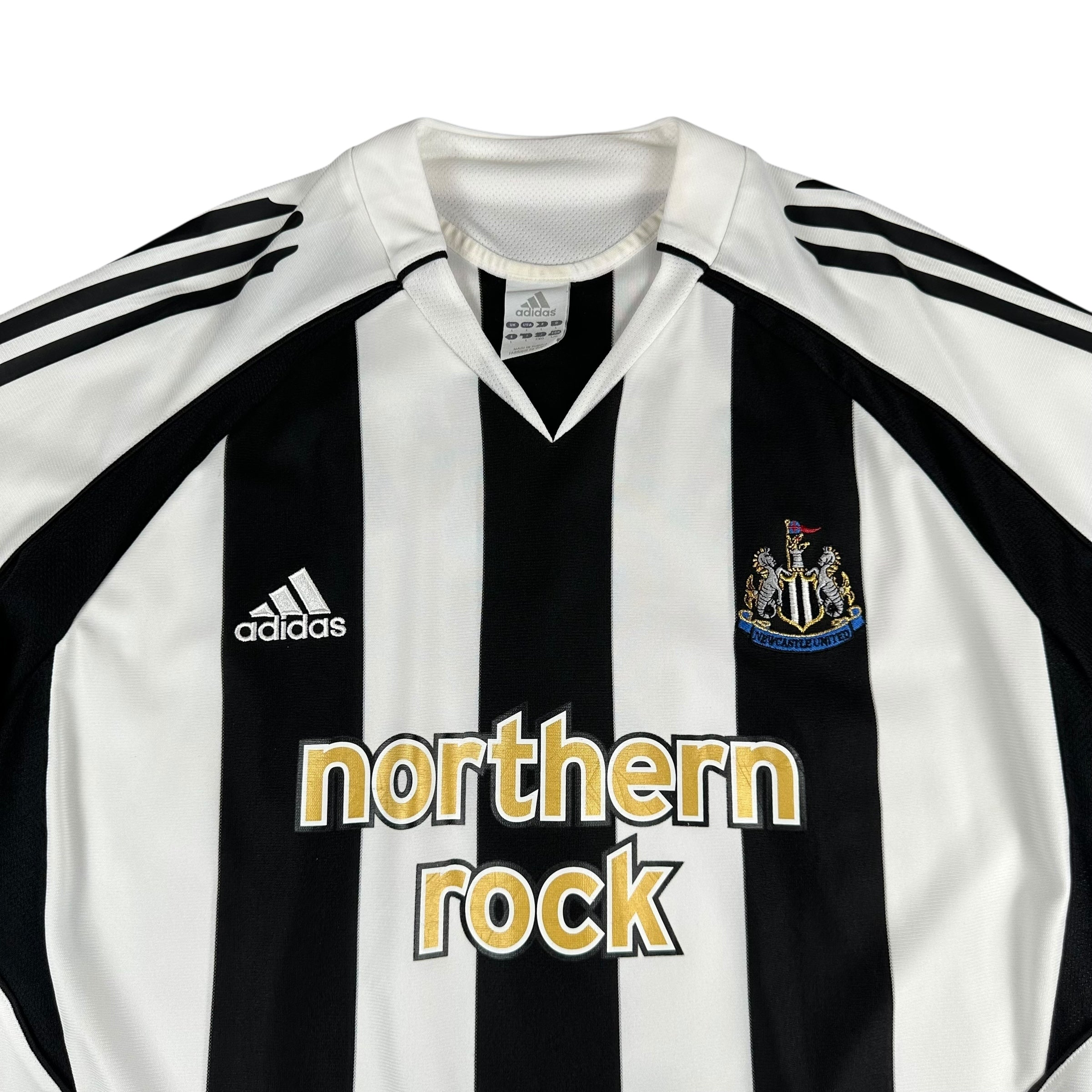 Newcastle 2005-07 Home Shirt (L) Shearer #9