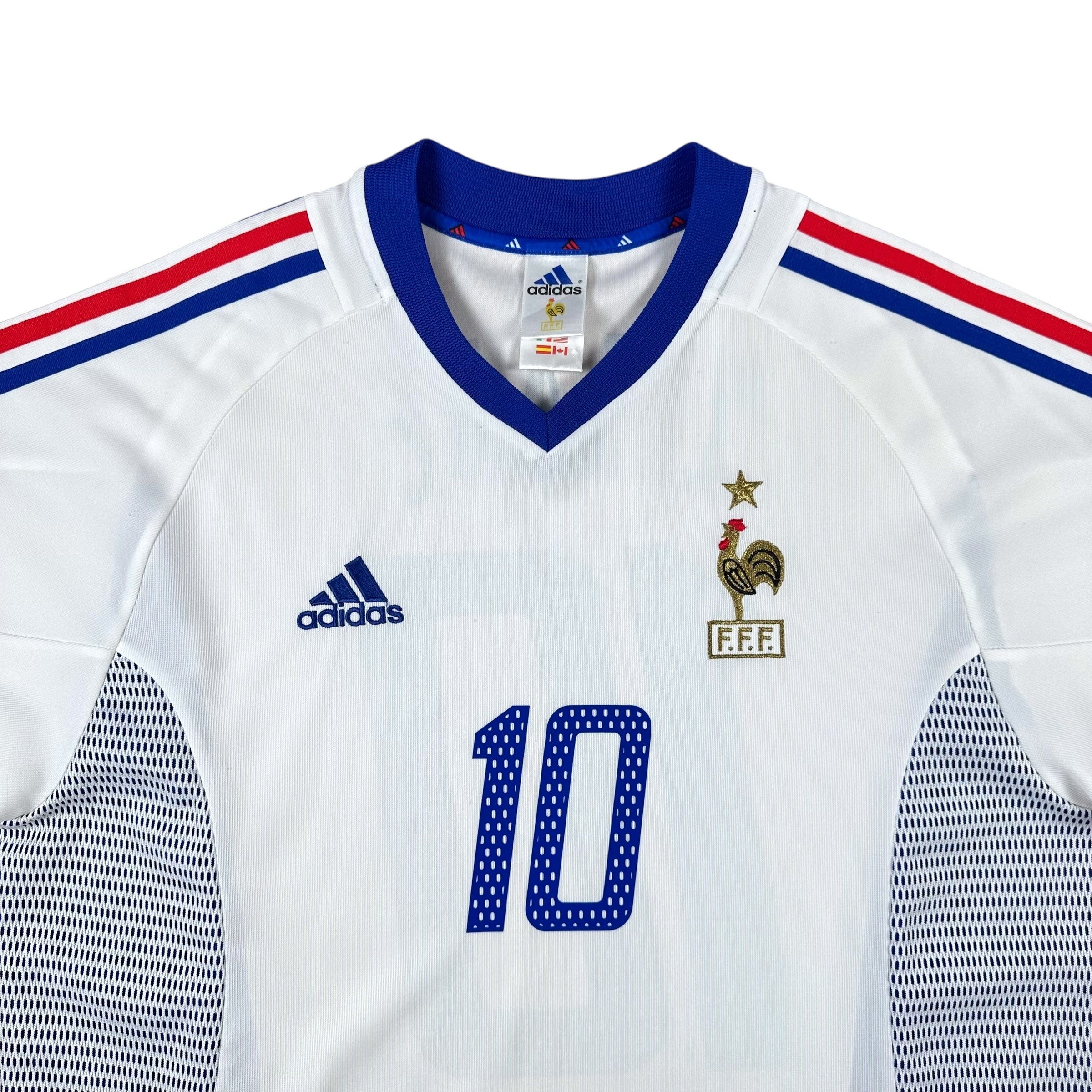 France 2002 Away Shirt (L) Zidane #10