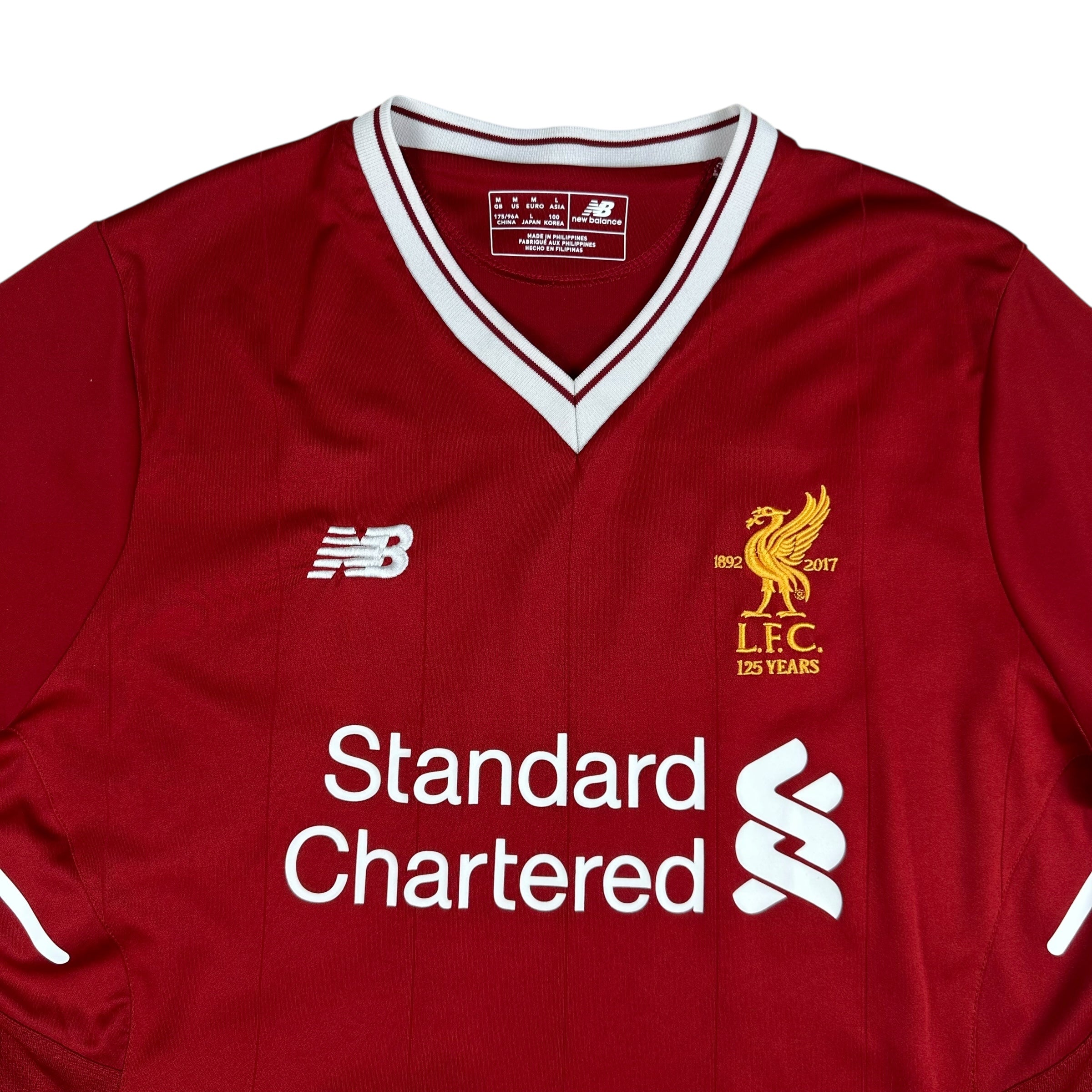 Liverpool 2017-18 Home Shirt (M) Virgil #4