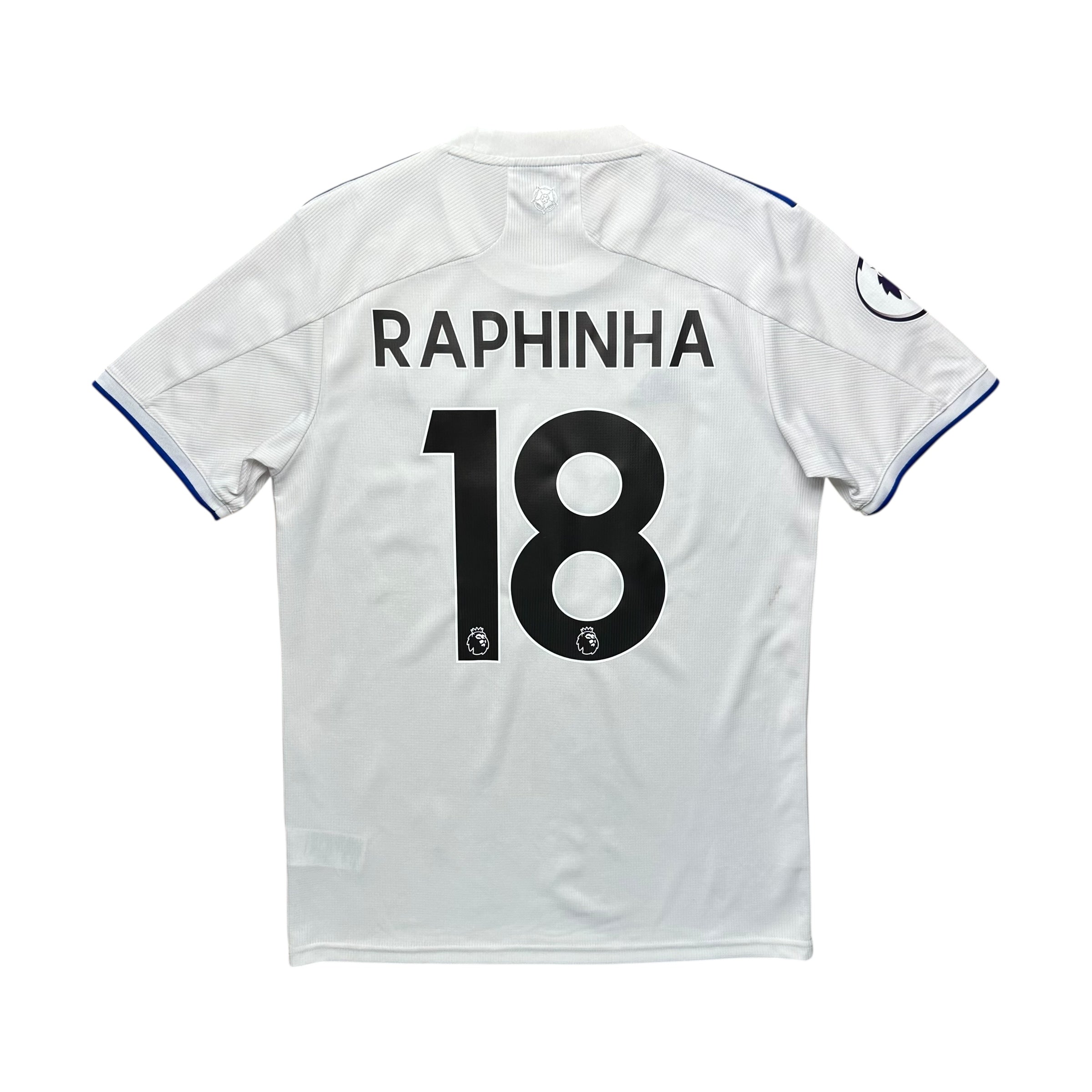 Leeds United 2020-21 Home Shirt (S) Raphinha #18