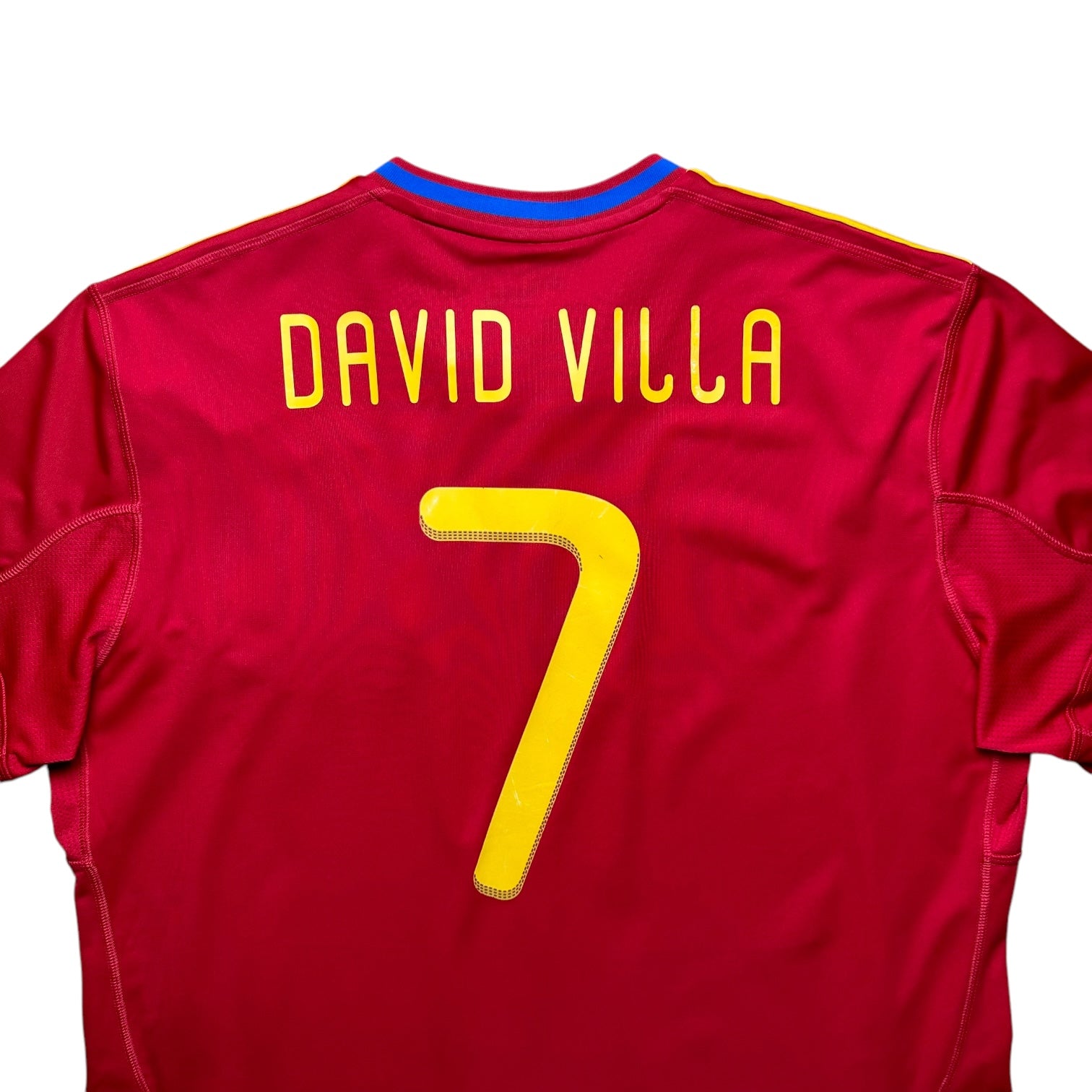 Spain 2010 Home Shirt (XL) David Villa #7