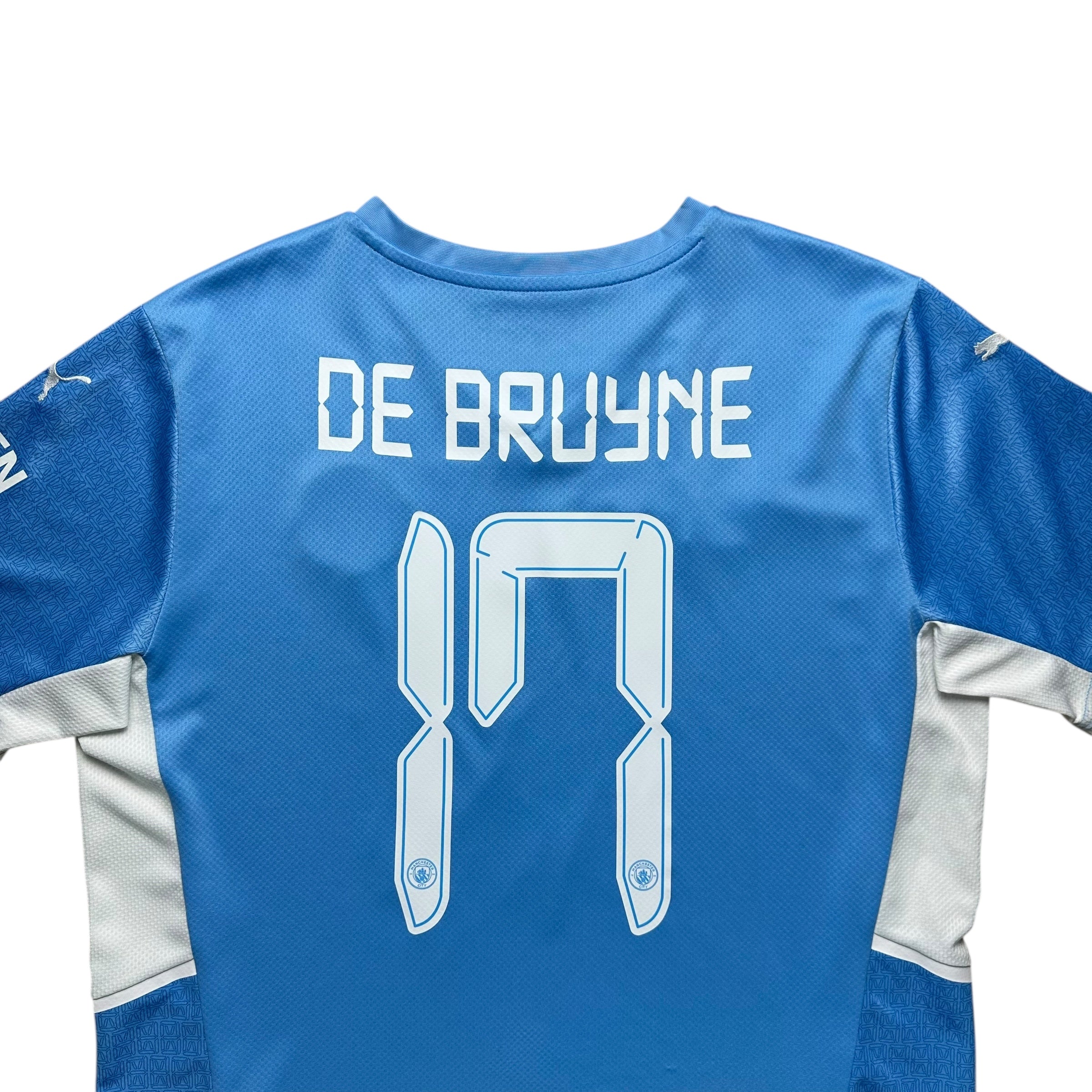 Manchester City 2021-22 Home Shirt (L) De Bruyne #17