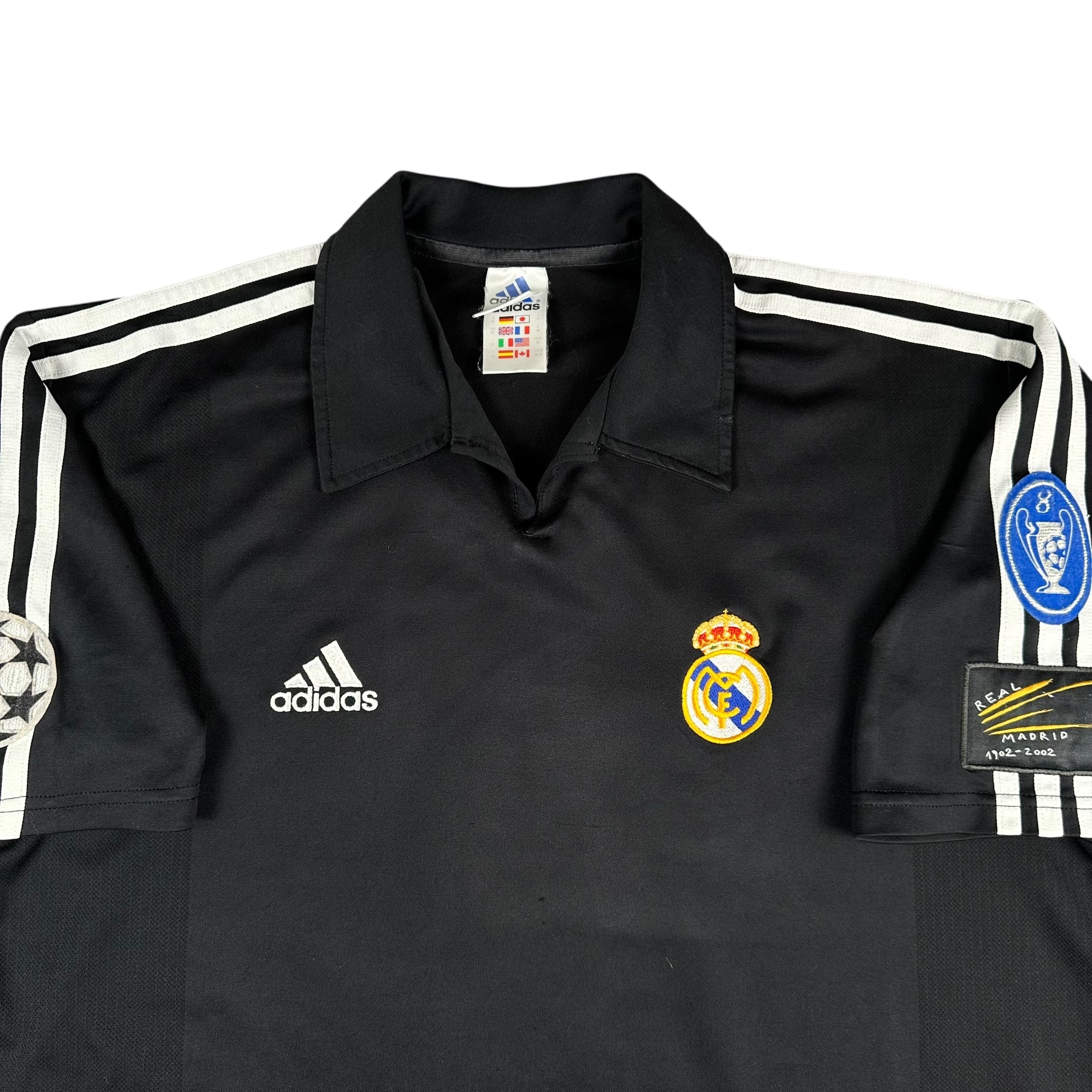 Real Madrid 2001-02 Away Centenary Shirt (M) Raul #7