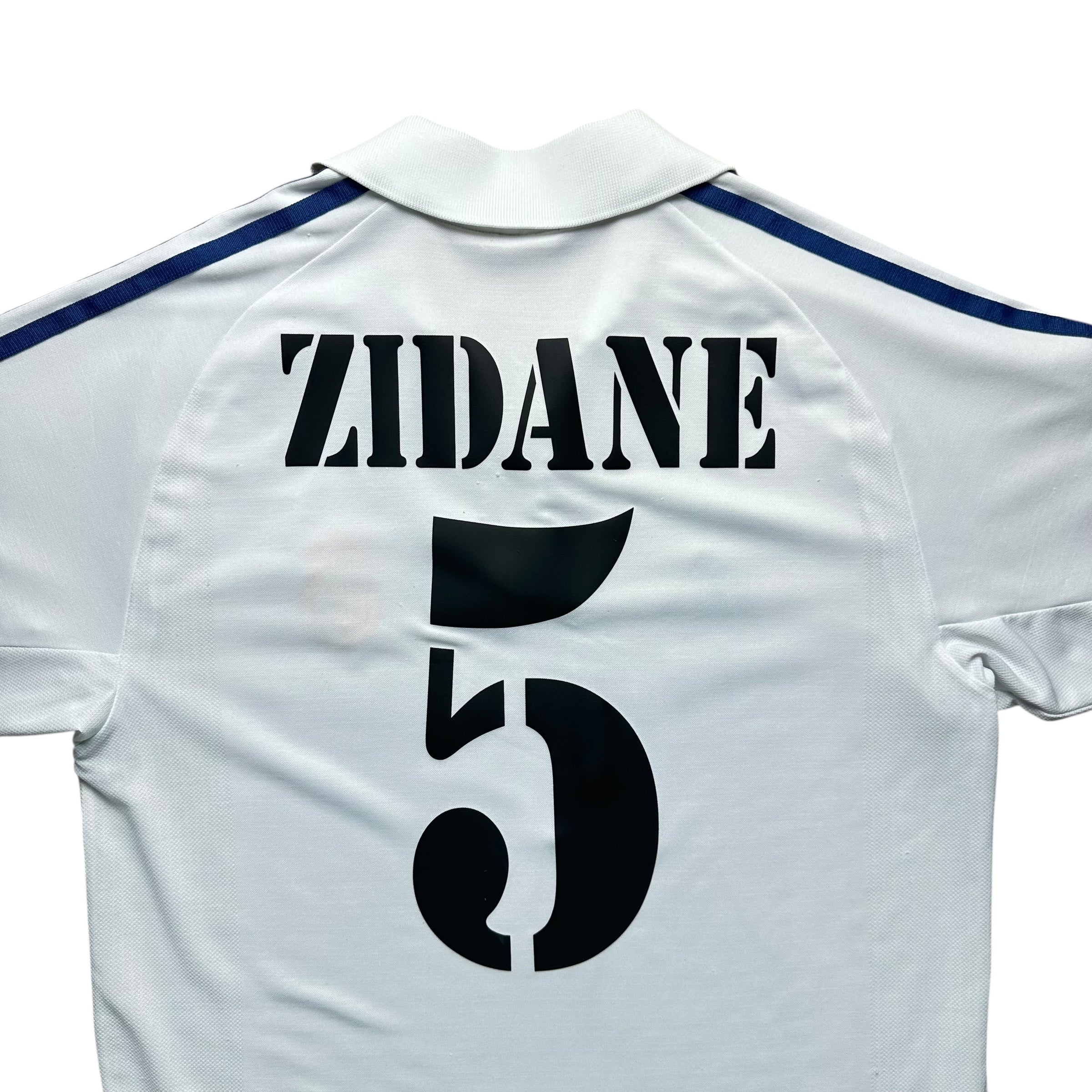 Real Madrid 2001-02 Home Shirt (S) Zidane #5