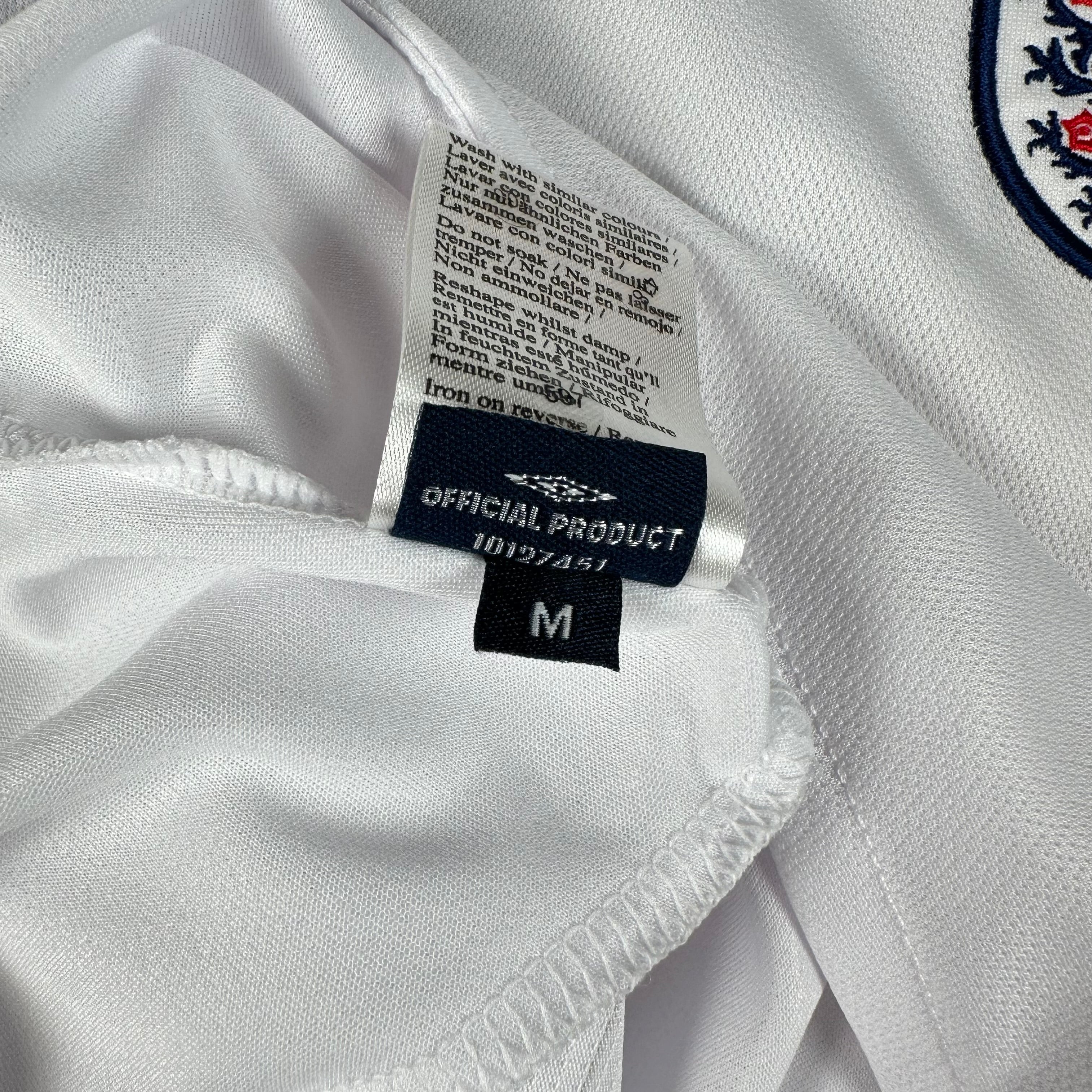 England 2006 Home Shirt (M) Beckham #7