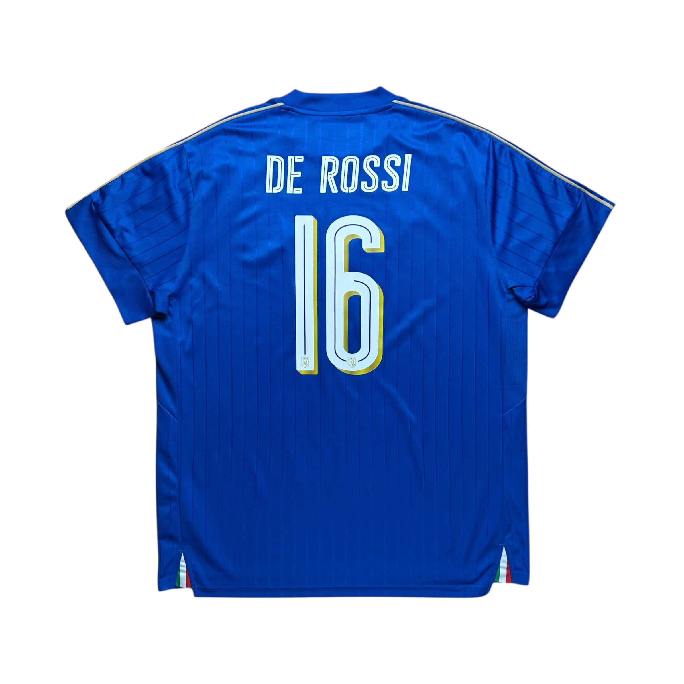 Italy 2016 Home Shirt (XL) De Rossi #16