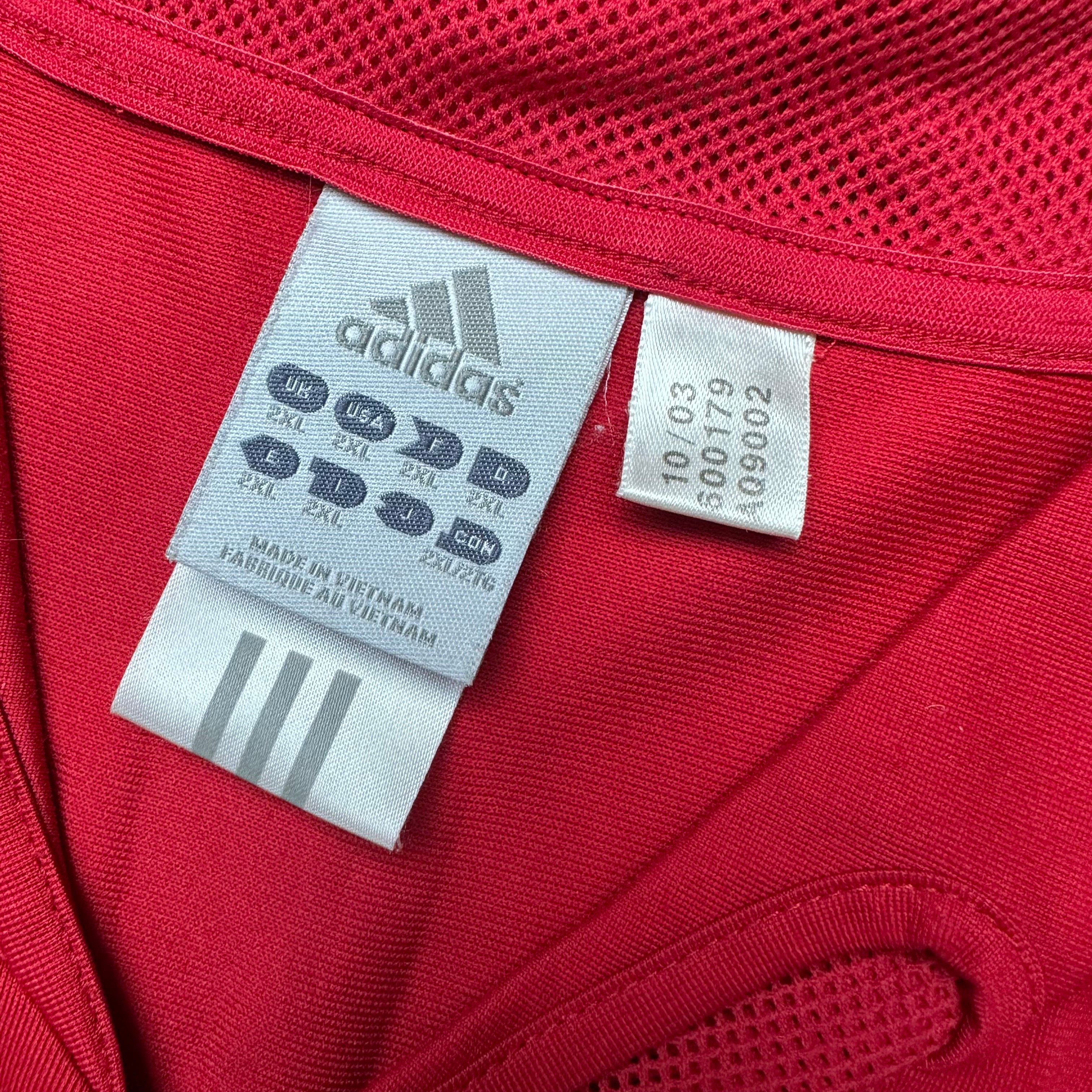 Spain 2004 Home Shirt (XXL) Valeron #21