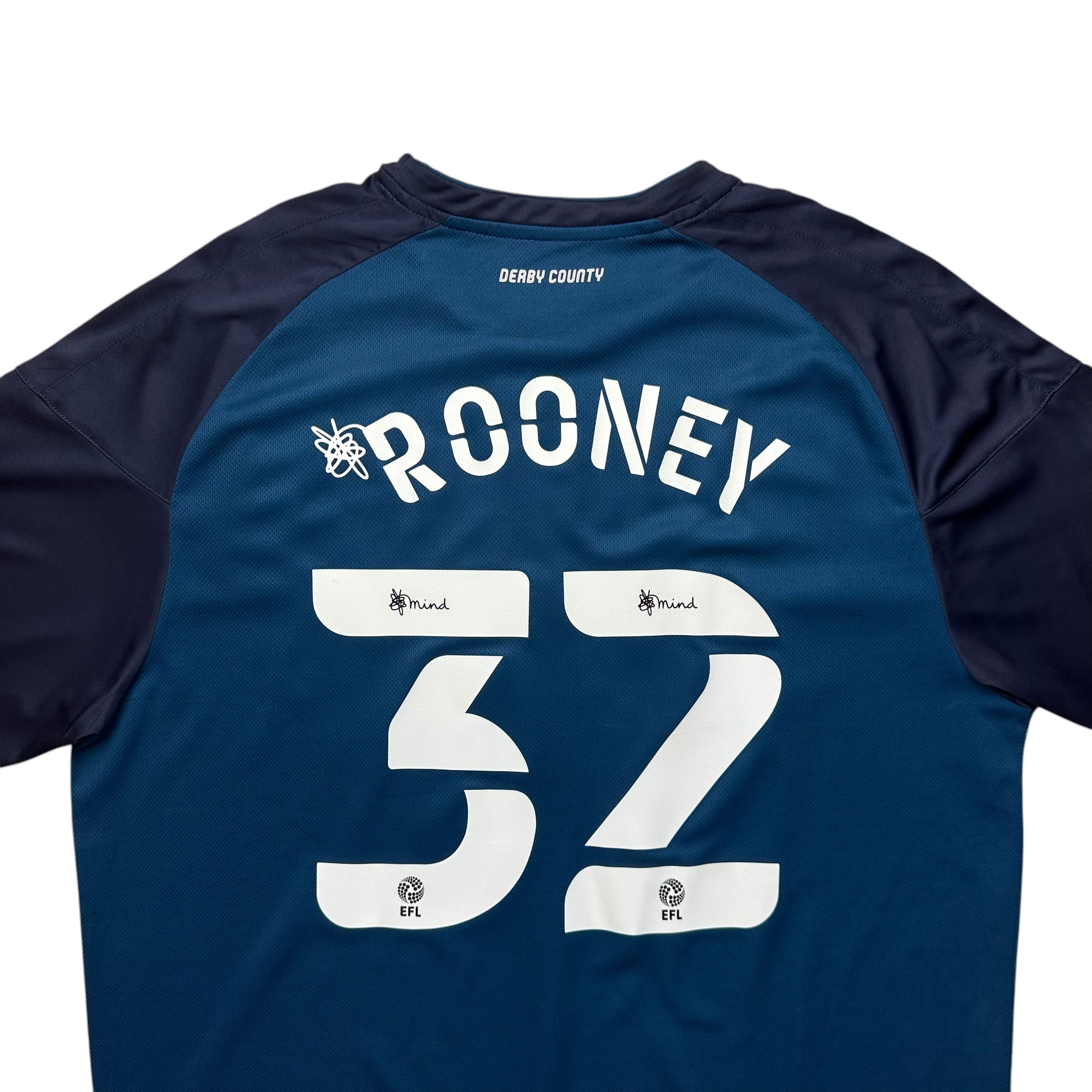 Derby County 2020-21 Away Shirt (XXL) Rooney #32