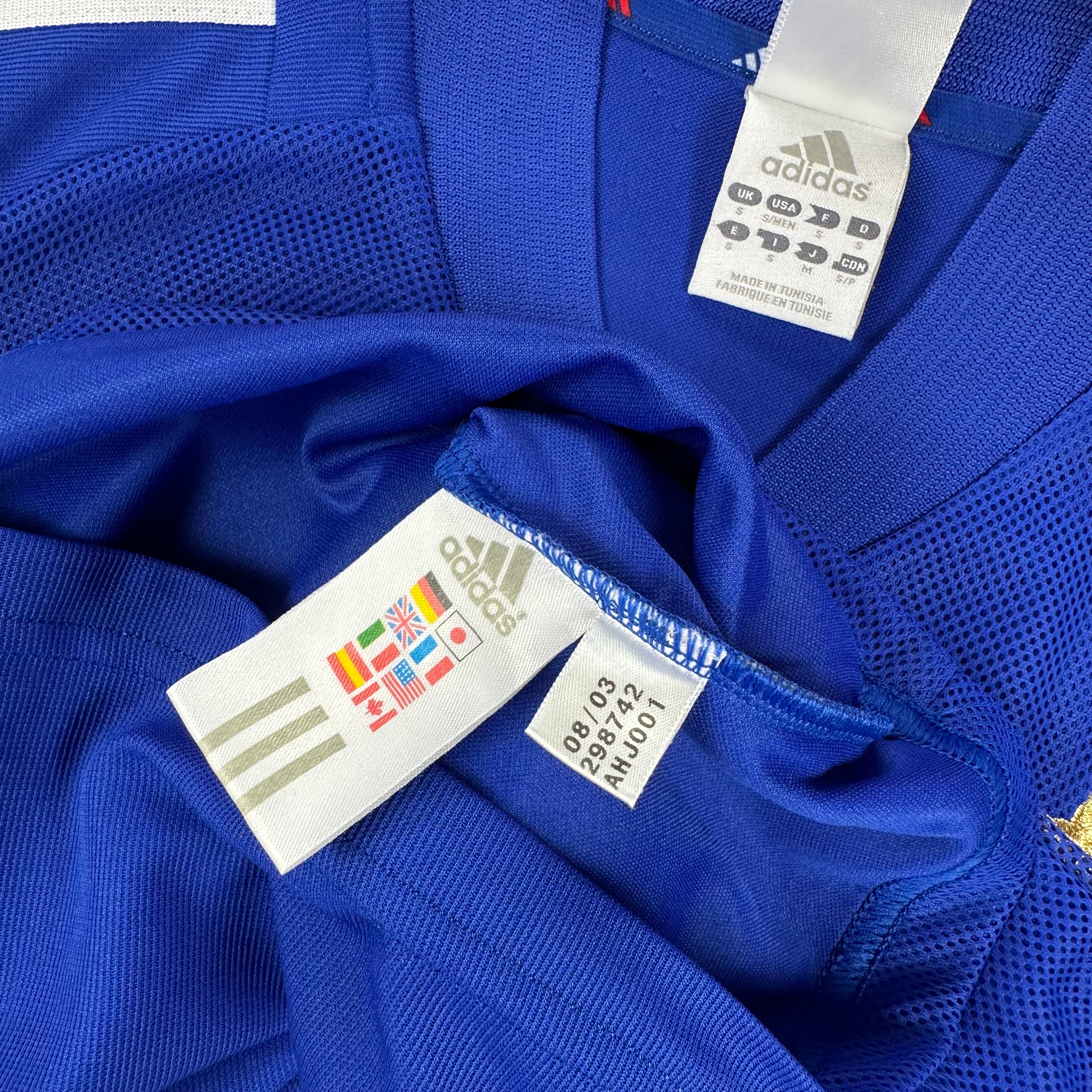 France 2002 Home Shirt (S) Henry #12
