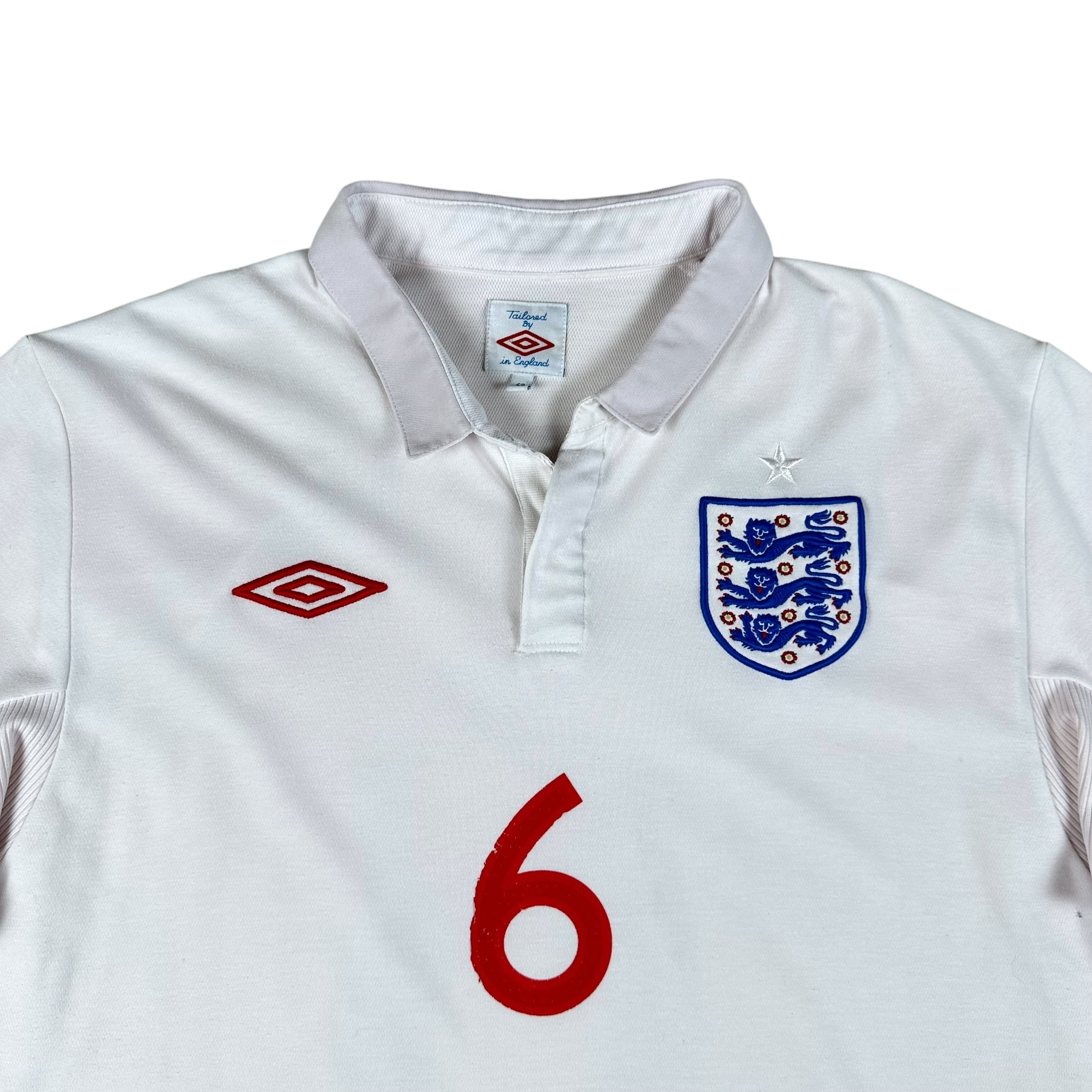England 2010 Home Shirt (L) Terry #6