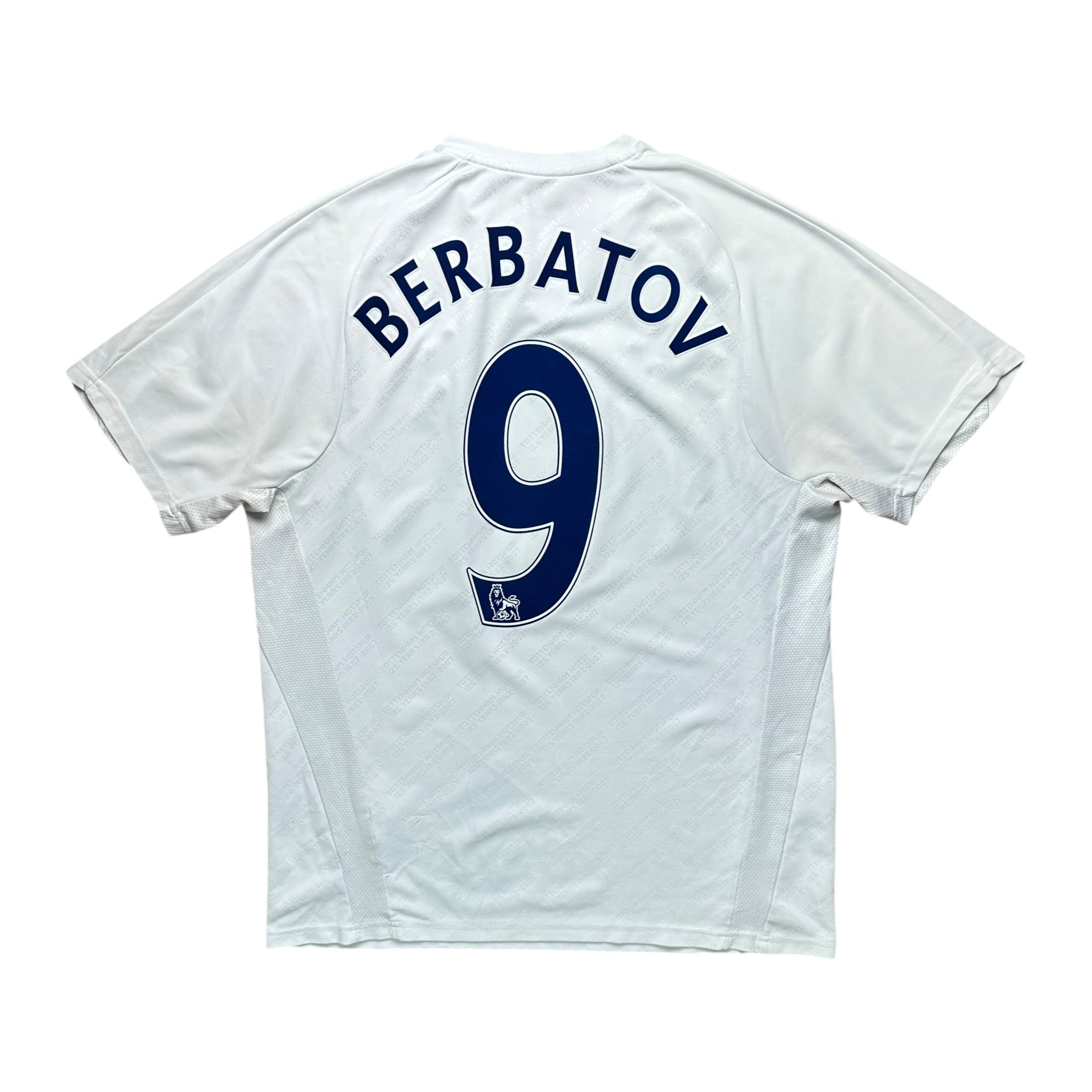 Tottenham 2007-08 Home Shirt (L) Berbatov #9