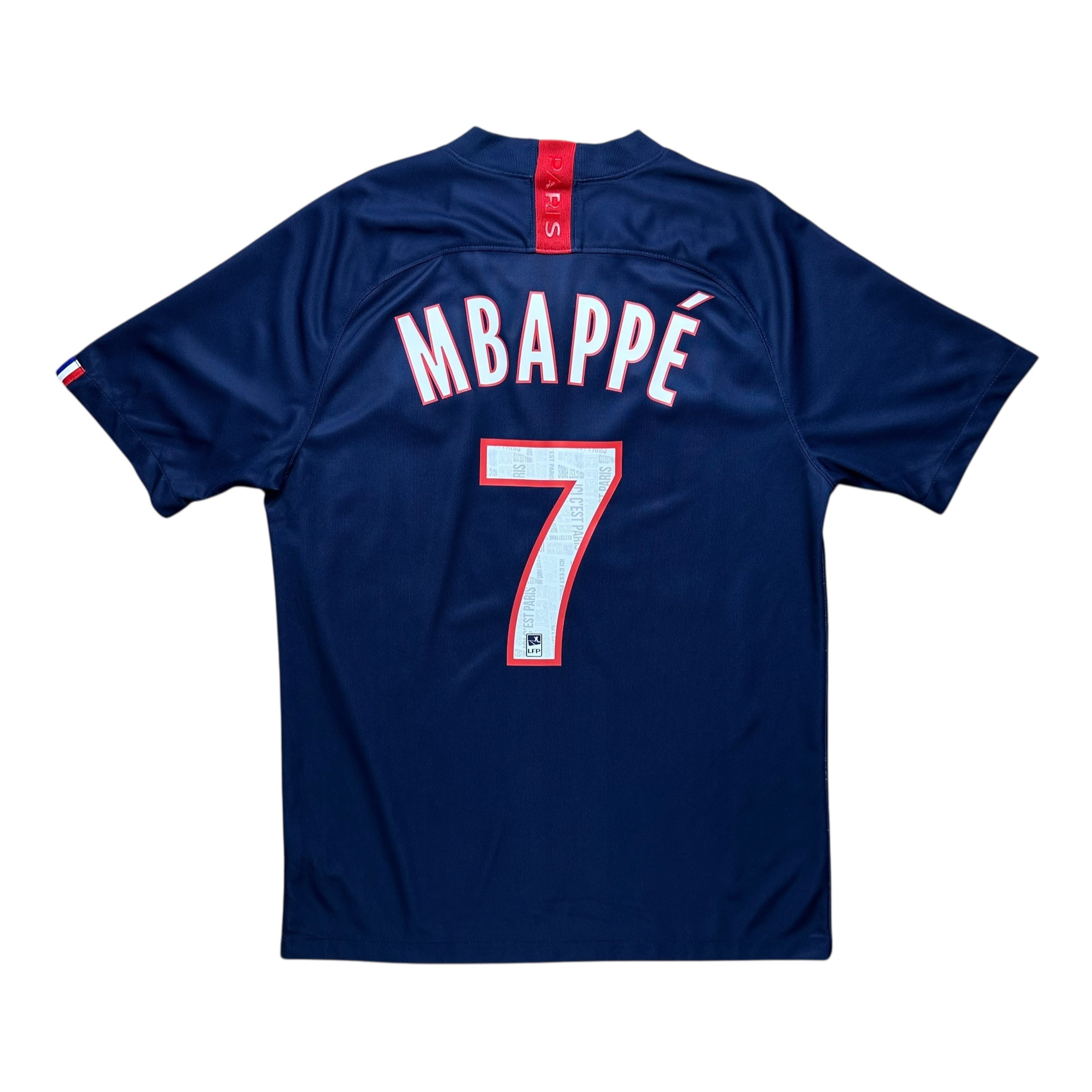 PSG 2019-20 Home Shirt (M) Mbappé #7