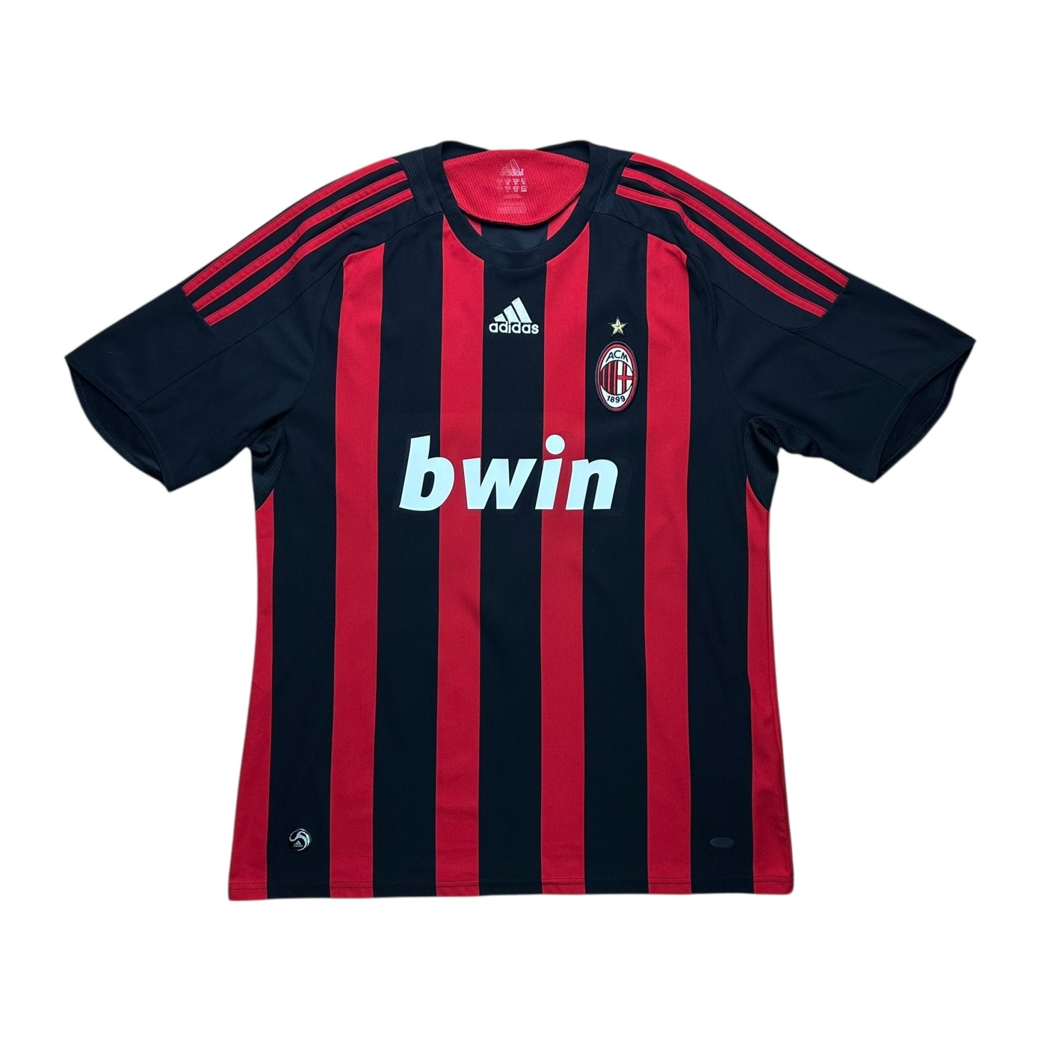 AC Milan 2008 - 09 Home Shirt (XL) Ronaldinho 80 - Kitplug