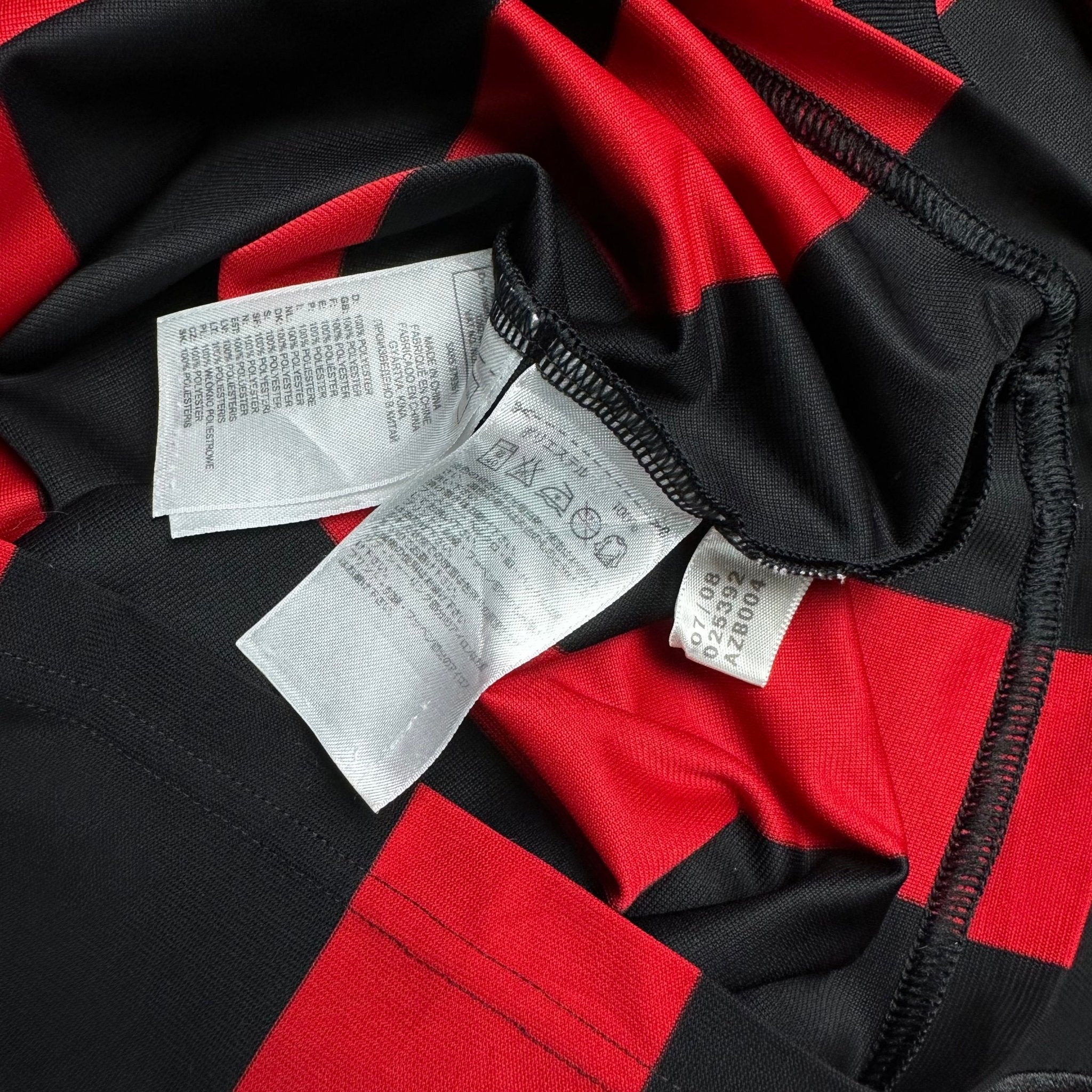 AC Milan 2008 - 09 Home Shirt (XS) Ronaldinho 80 - Kitplug