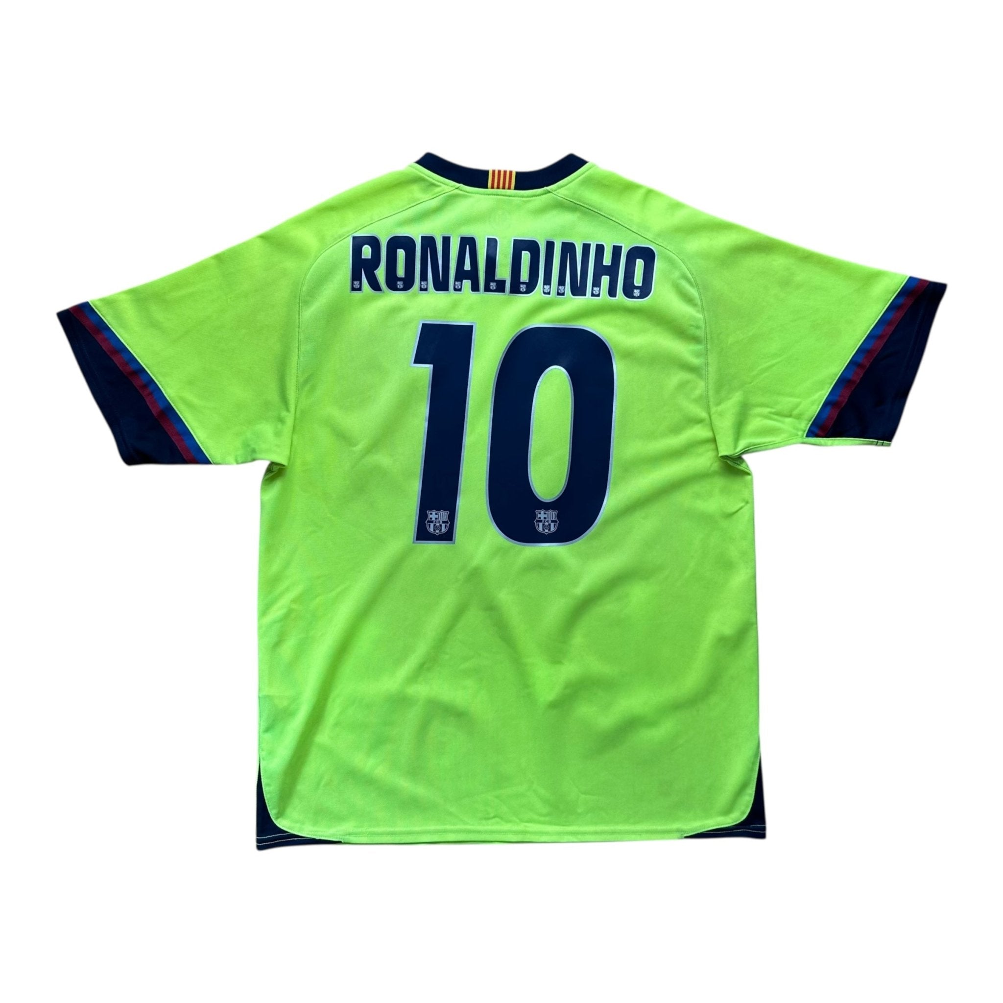 Barcelona 2005 - 06 Away Shirt (L) Ronaldinho 10 - Kitplug