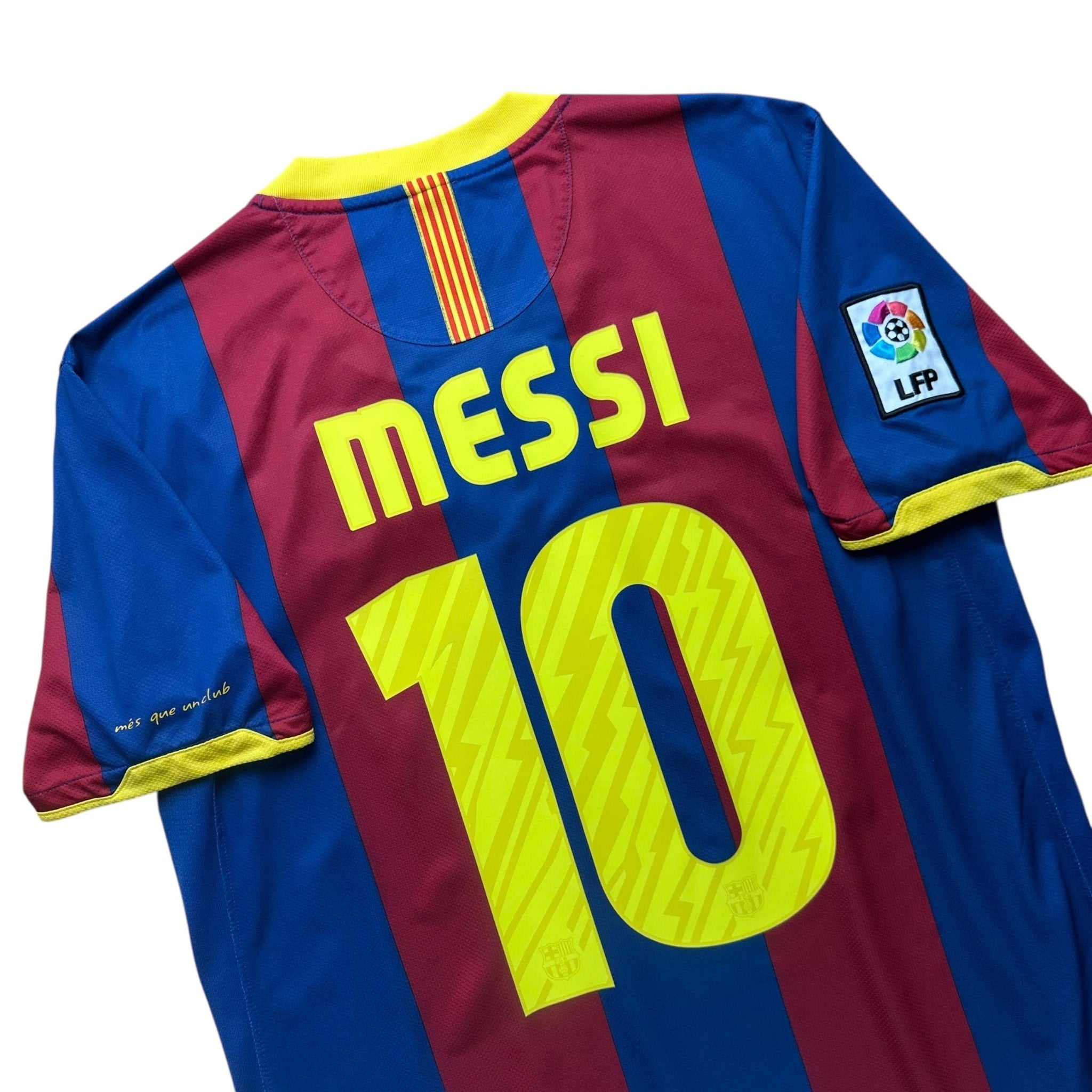 Barcelona 2010 - 11 Home Shirt (M) Messi 10 - Kitplug