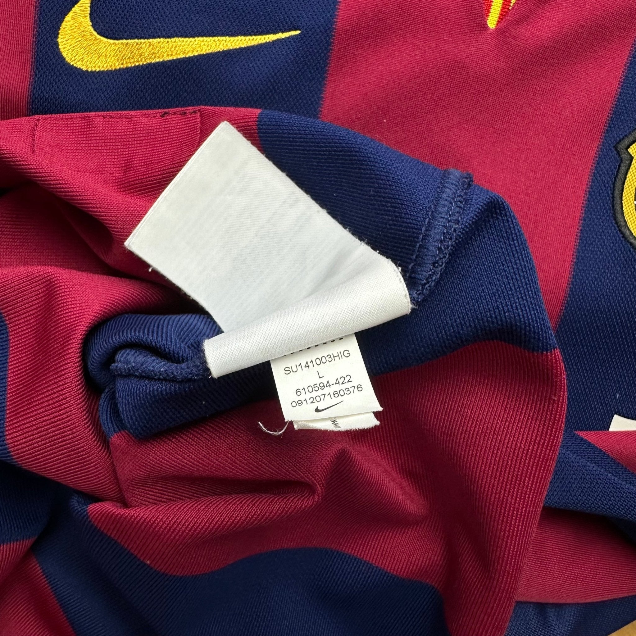 Barcelona 2014 - 15 Home Shirt (L) Neymar Jr 11 - Kitplug