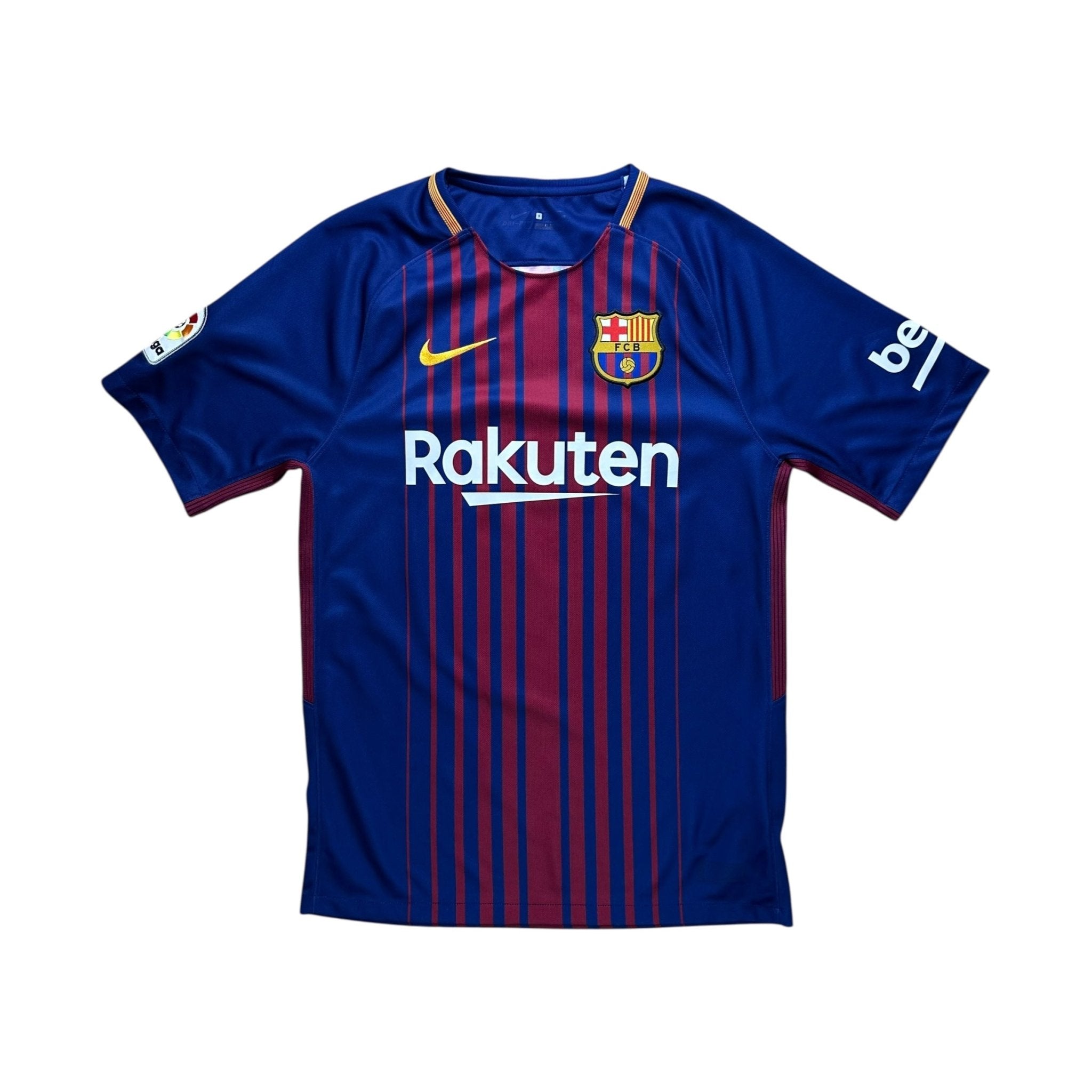 Barcelona 2017 - 18 Home Shirt (S) Denis Suarez 6 - Kitplug
