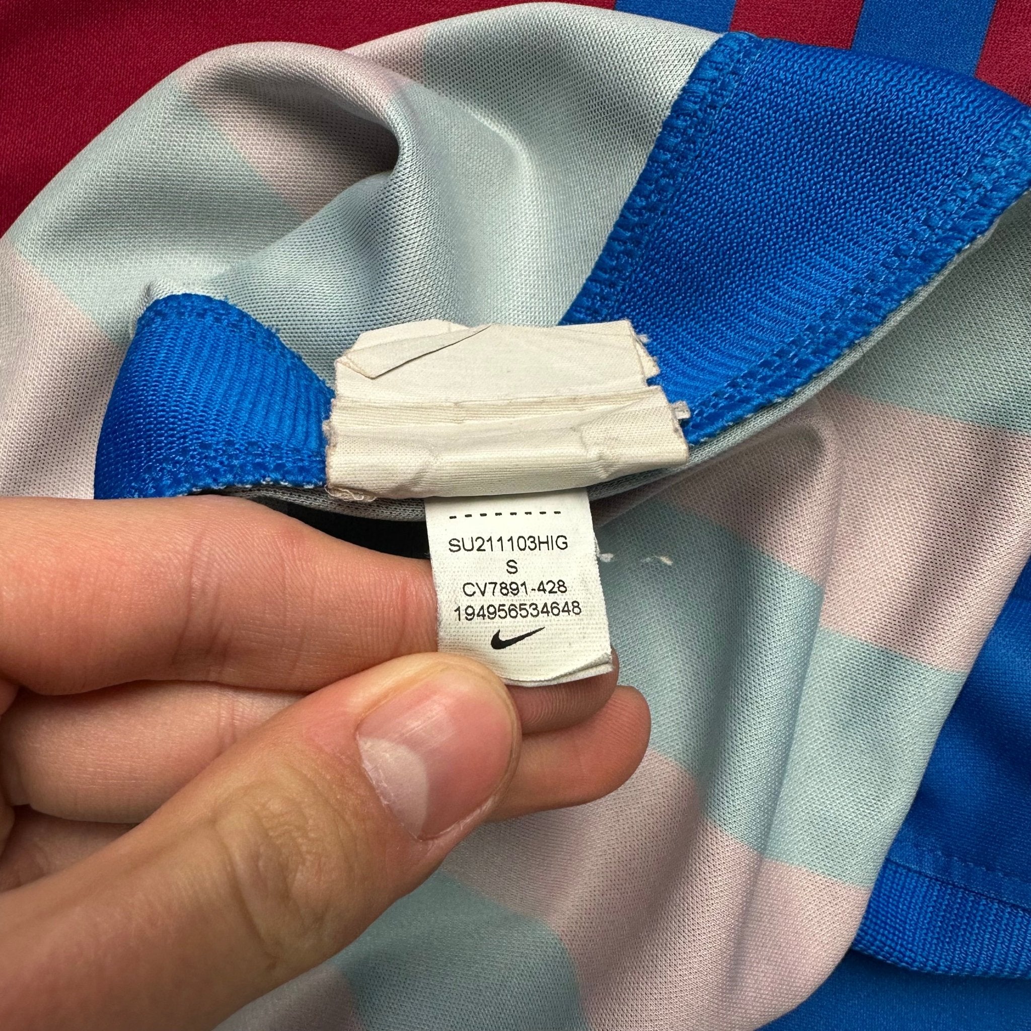 Barcelona 2021 - 22 Home Shirt (S) O.Dembele 7 - Kitplug