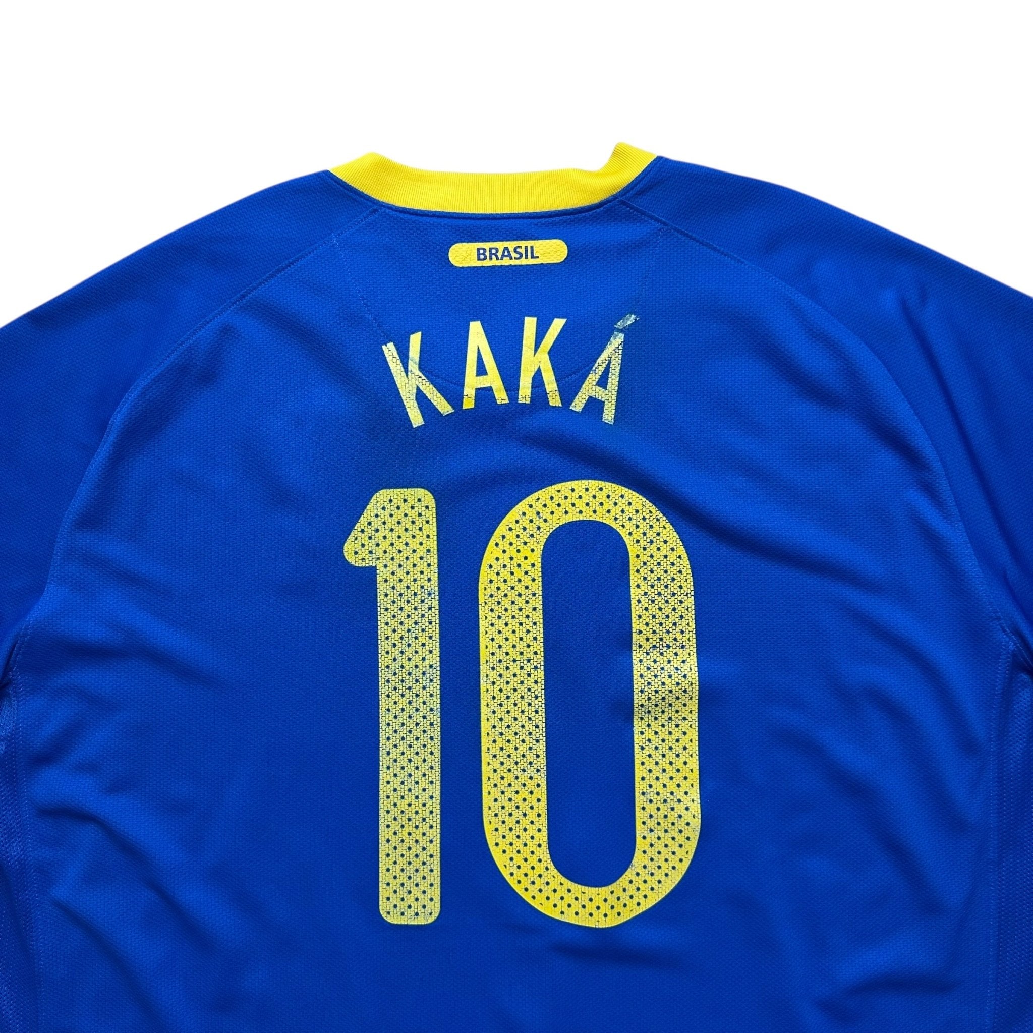 Brazil 2010 Away Shirt (XXL) Kaka 10 - Kitplug