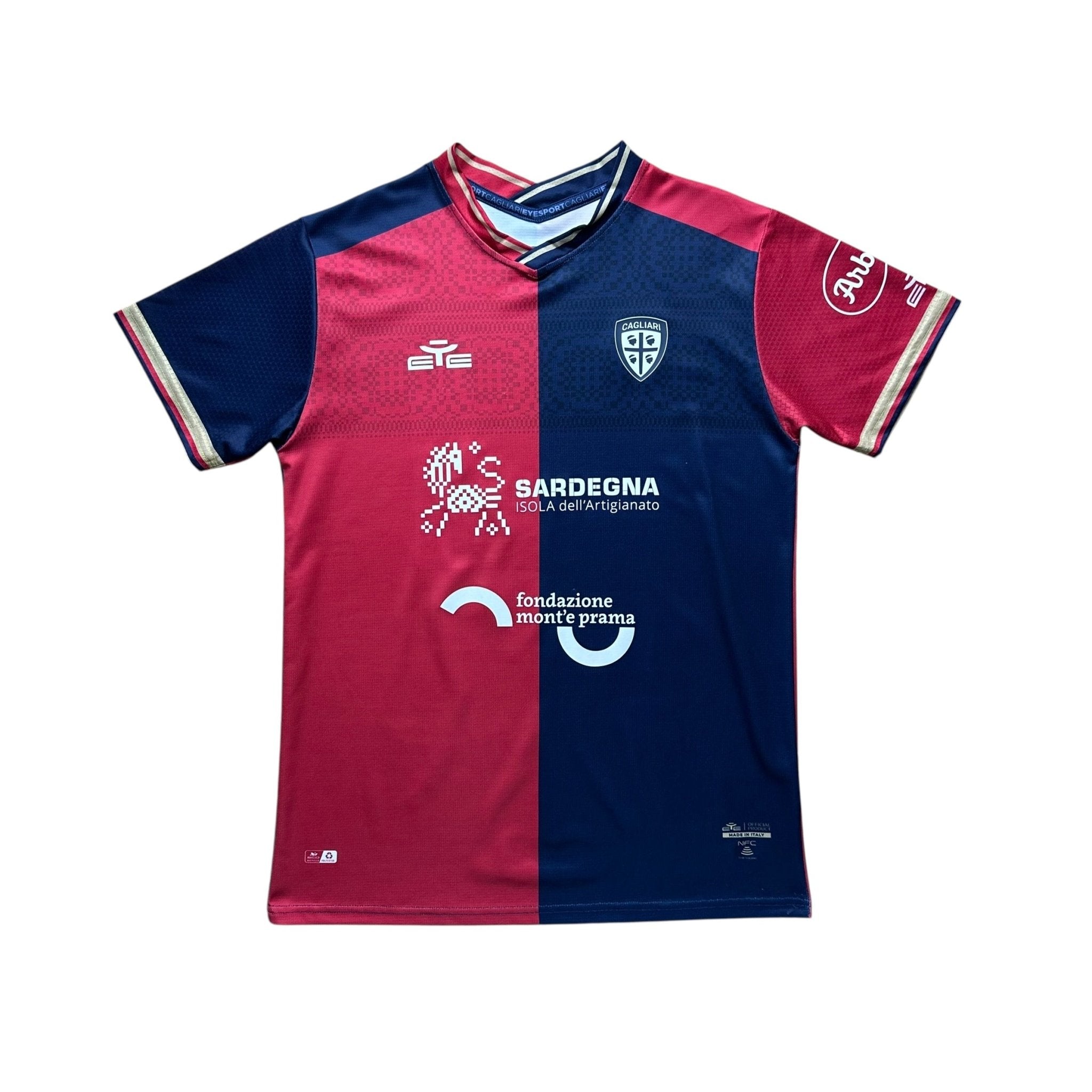 Cagliari Calcio 2022 - 23 Home Shirt (M) - Kitplug