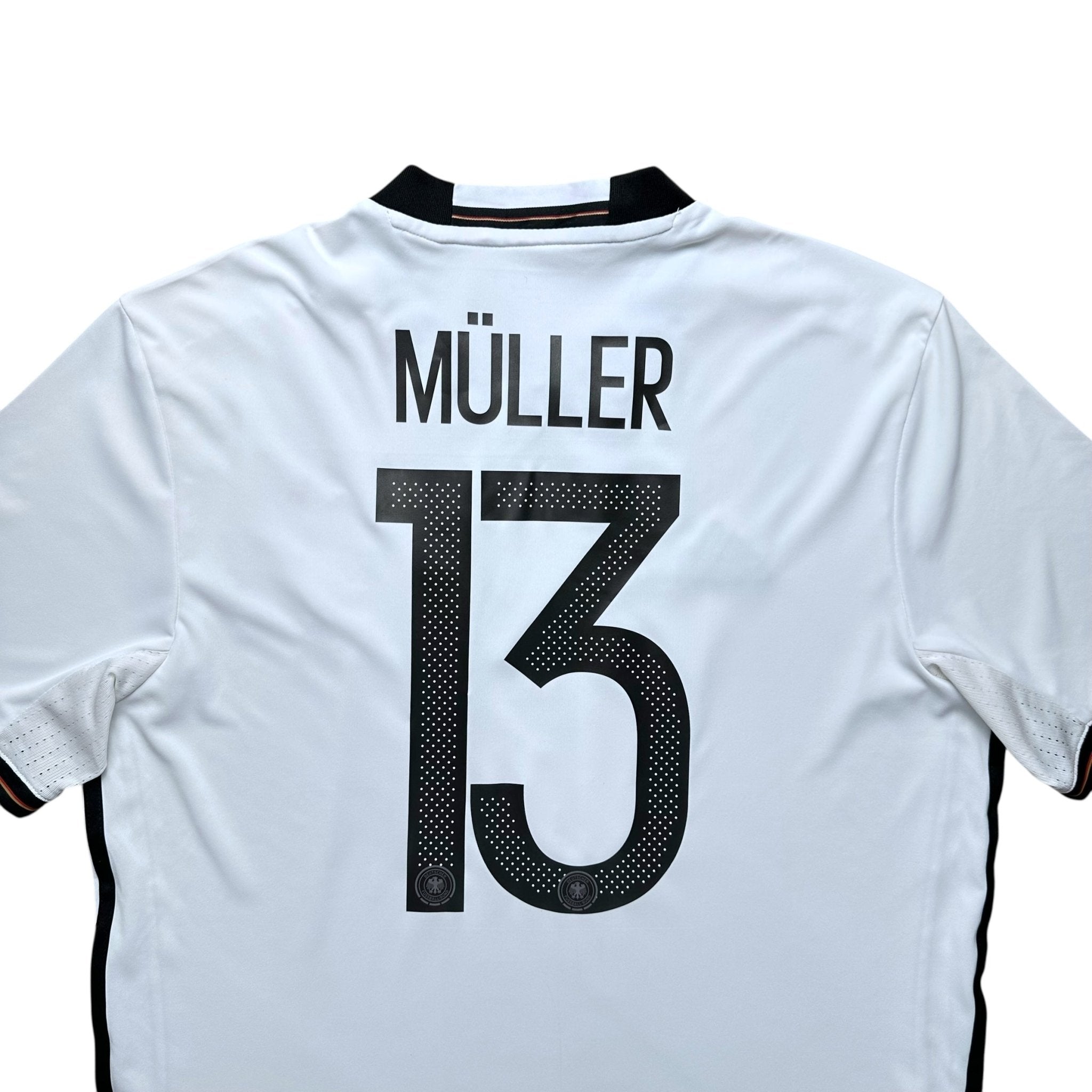 Germany 2016 Home Shirt (M) Muller 13 - Kitplug