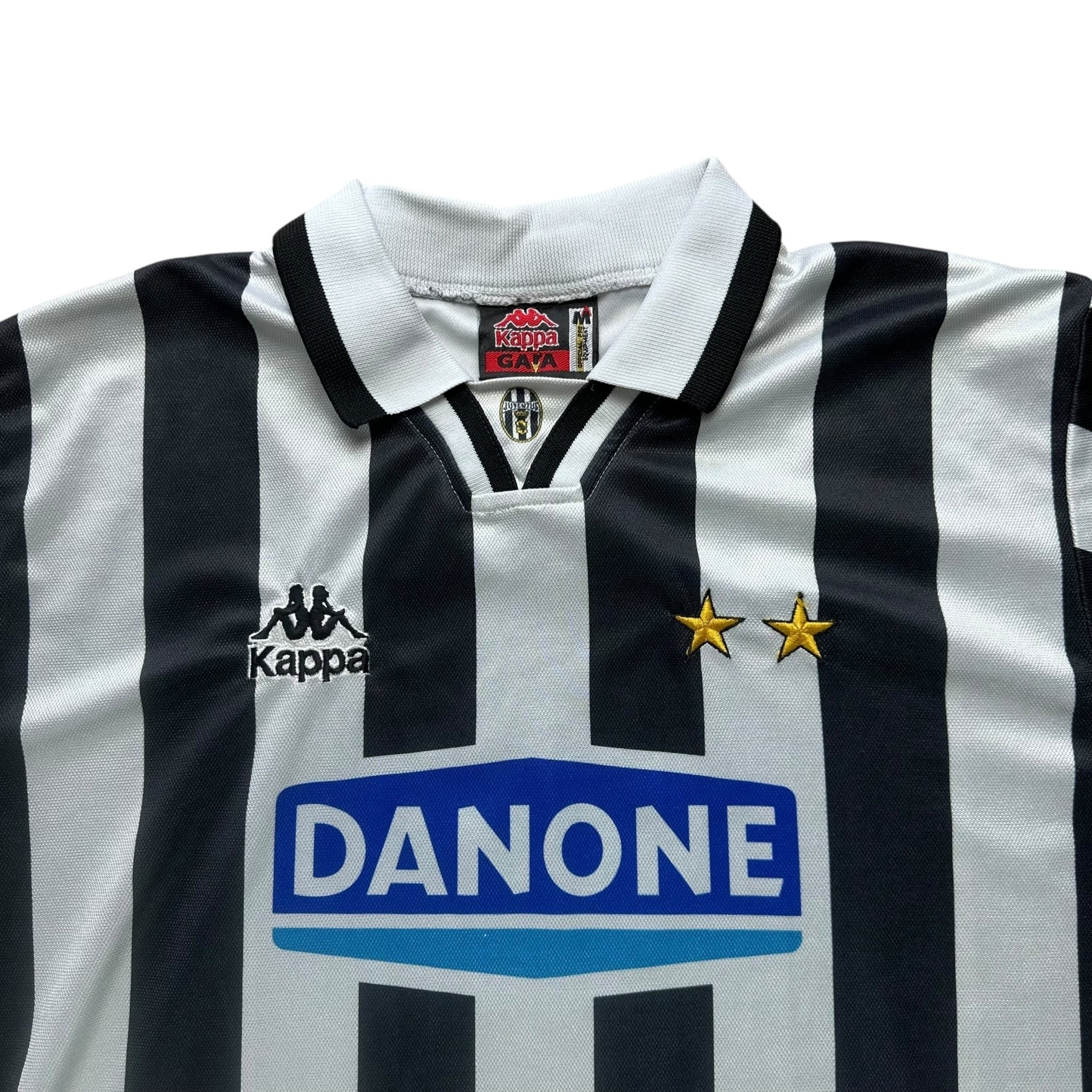 Juventus 1994 - 95 Home Shirt (M) Vialli 9 - Kitplug