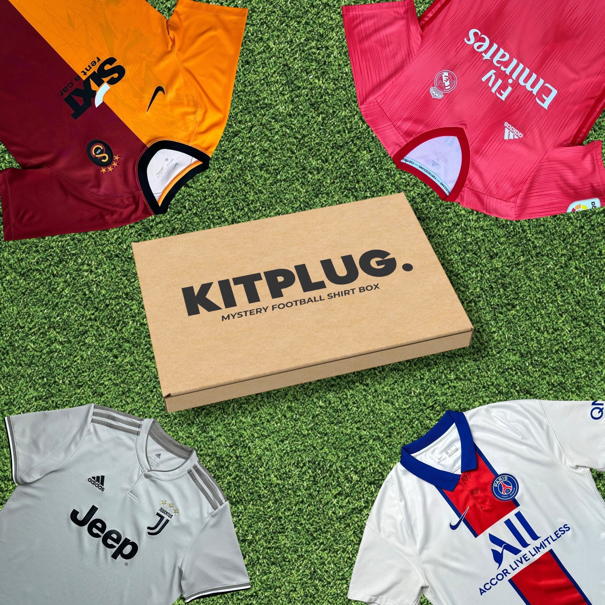 Kids Mystery Football Shirt Box - Kitplug