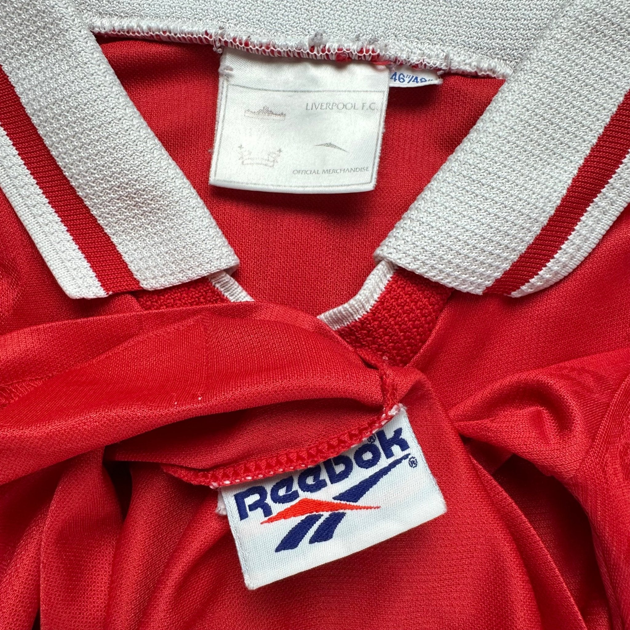 Liverpool 1996 - 98 Home Shirt (XL) Fowler 9 - Kitplug