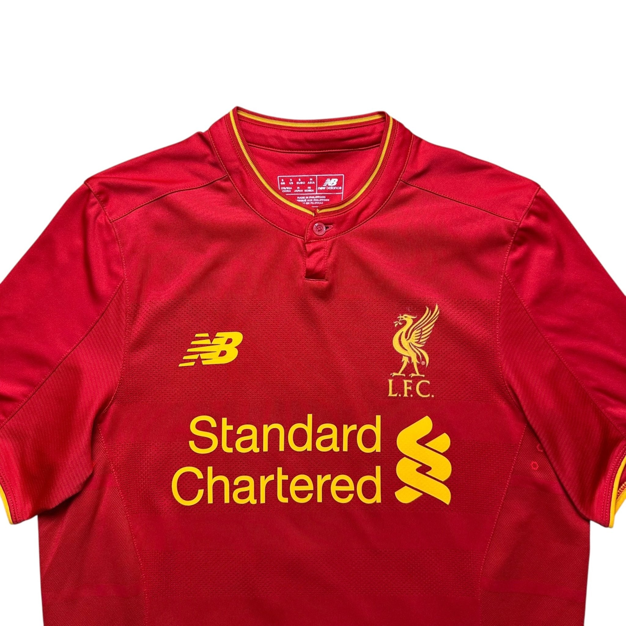 Liverpool 2016 - 17 Home Shirt (S) Coutinho 10 - Kitplug