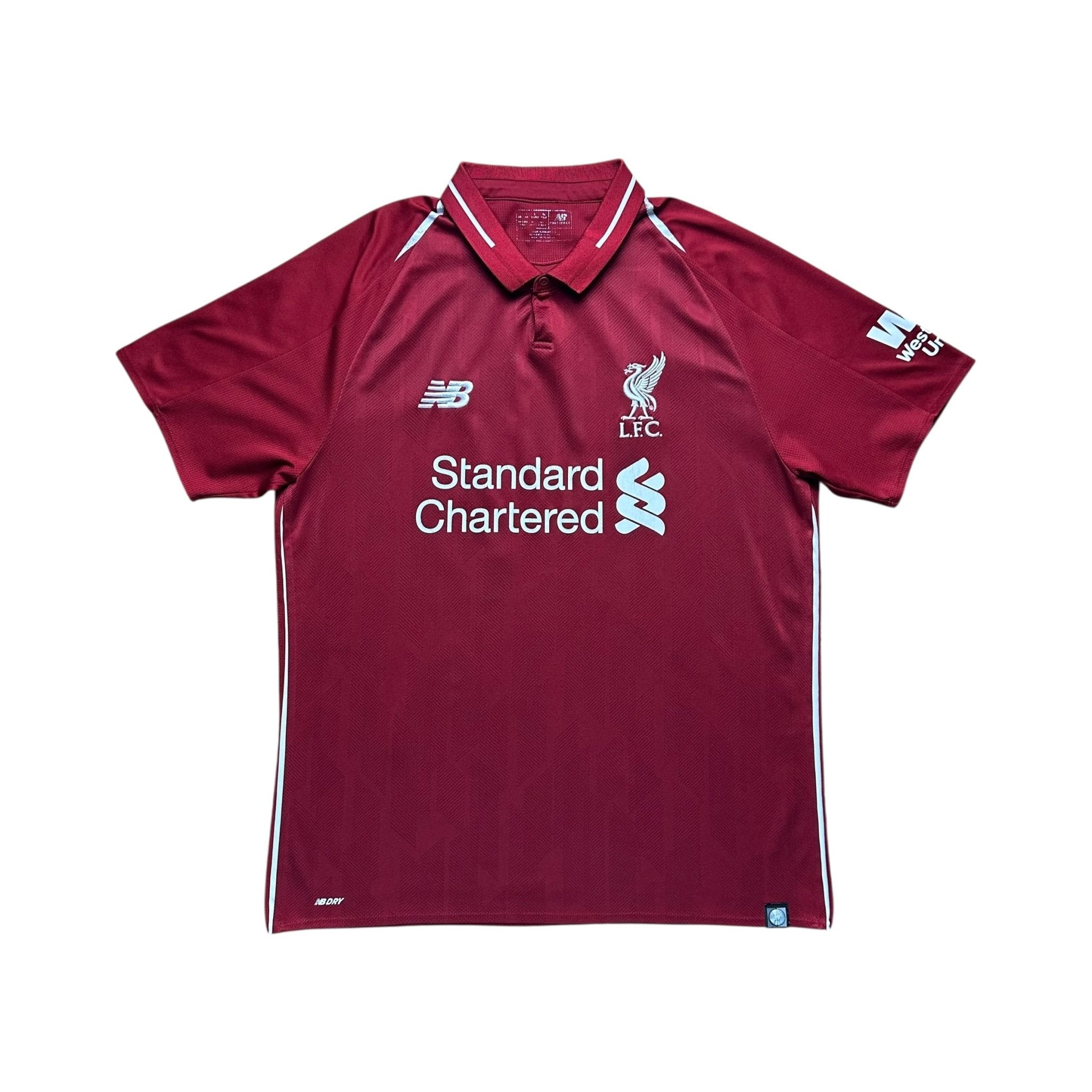 Liverpool 2018 - 19 Home Shirt (L) Mané 10 - Kitplug
