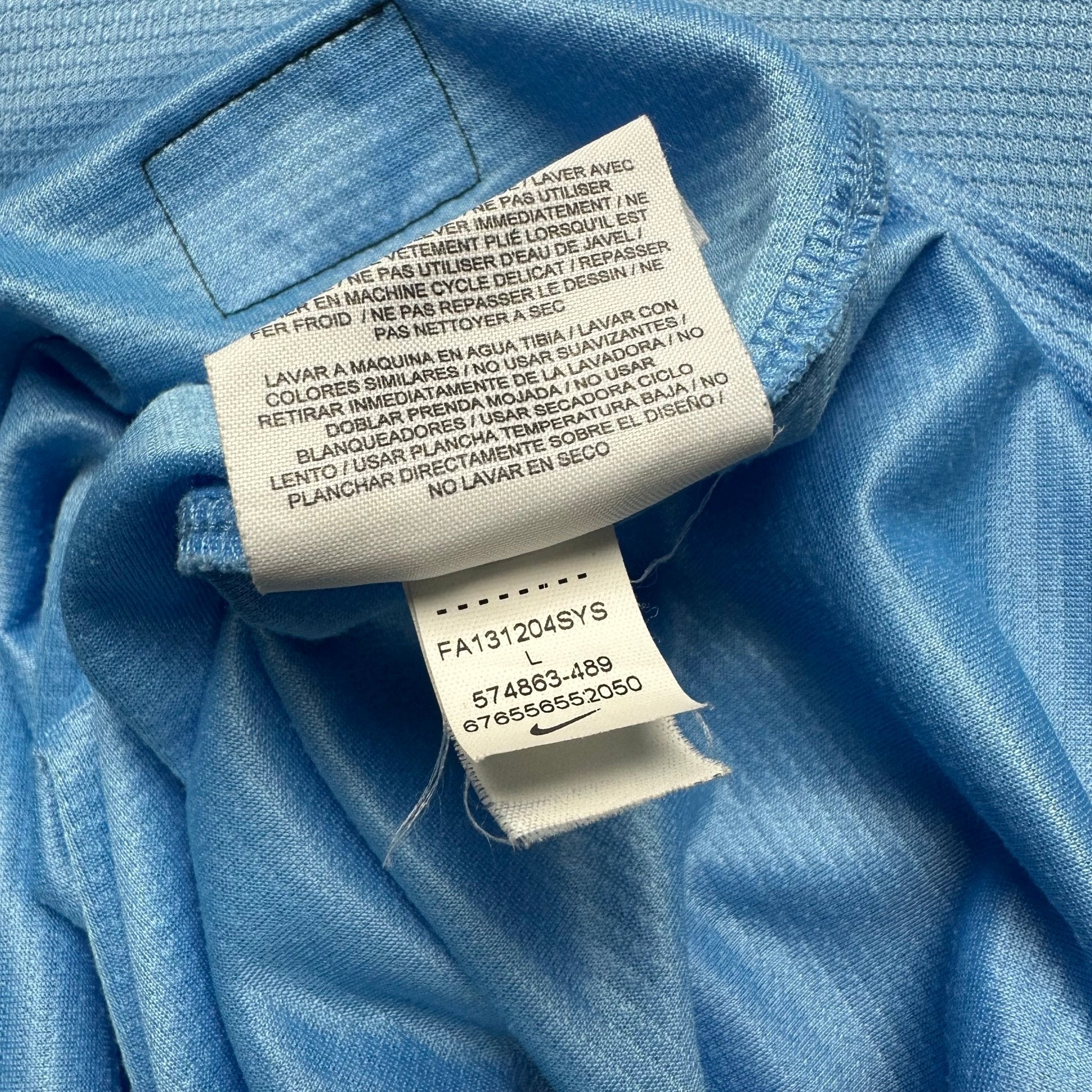 Manchester City 2013 - 14 Home Shirt (L) Toure Yaya 42 - Kitplug